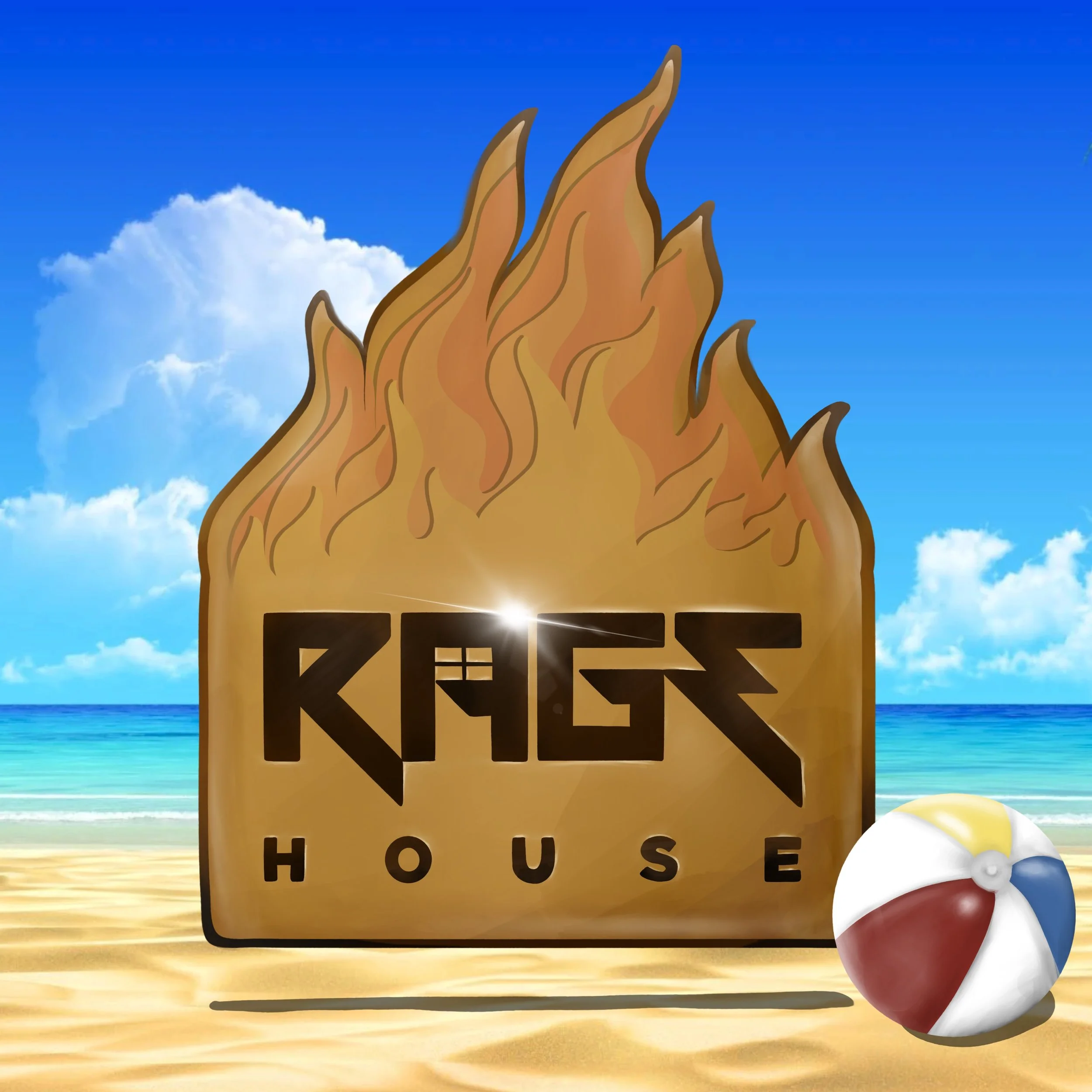 Rage House Beach Set