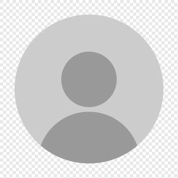 Generic user profile icon with a gray silhouette of a person on a transparent background.