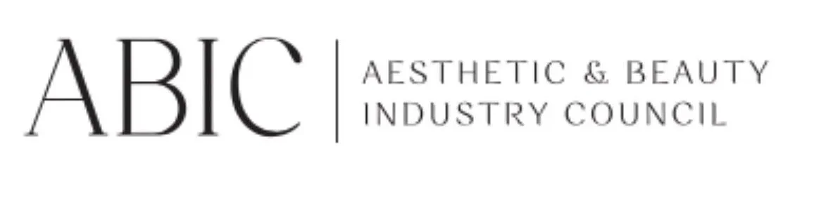ABIC Aesthetic & Beauty Industry Council logo in black text on a white background.