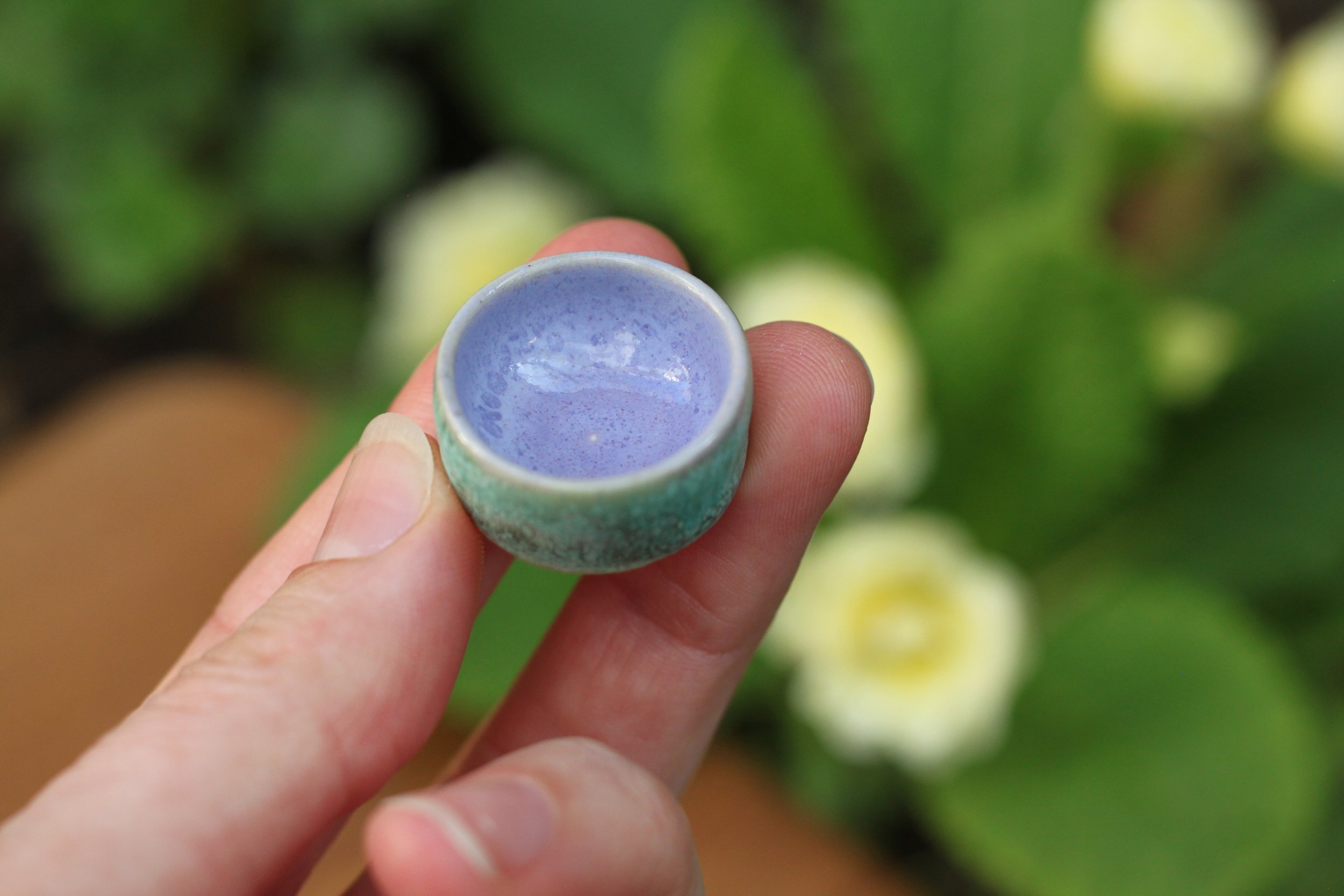 Miniature Porcelain Bowl | Mystic Sea