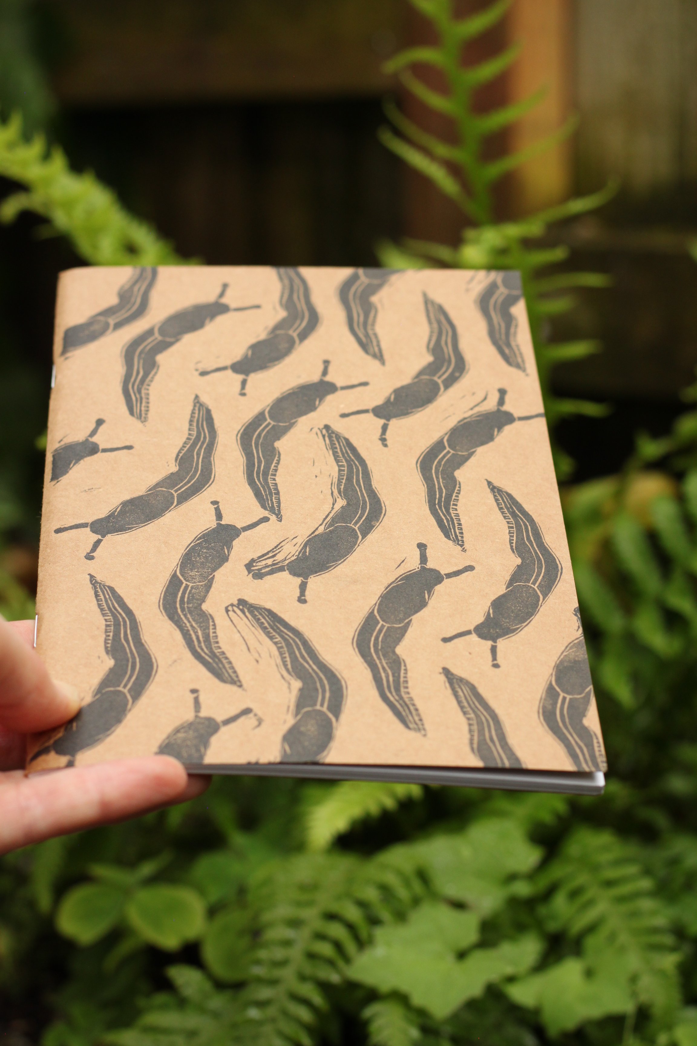Block-printed Sketchbook | Slug Life