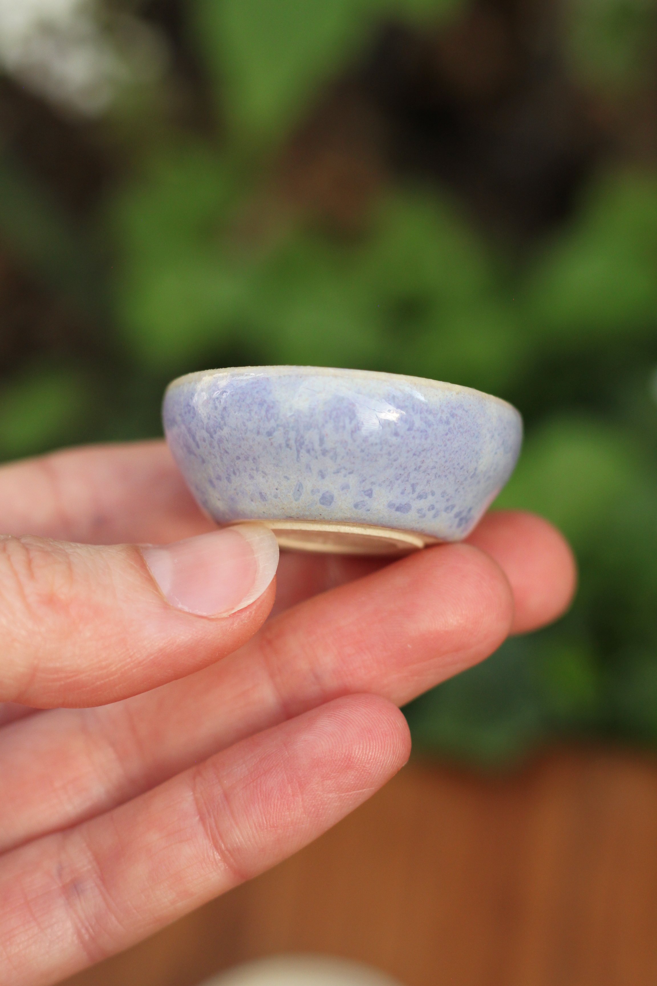 Miniature Porcelain Bowl | Blueberry Pancake