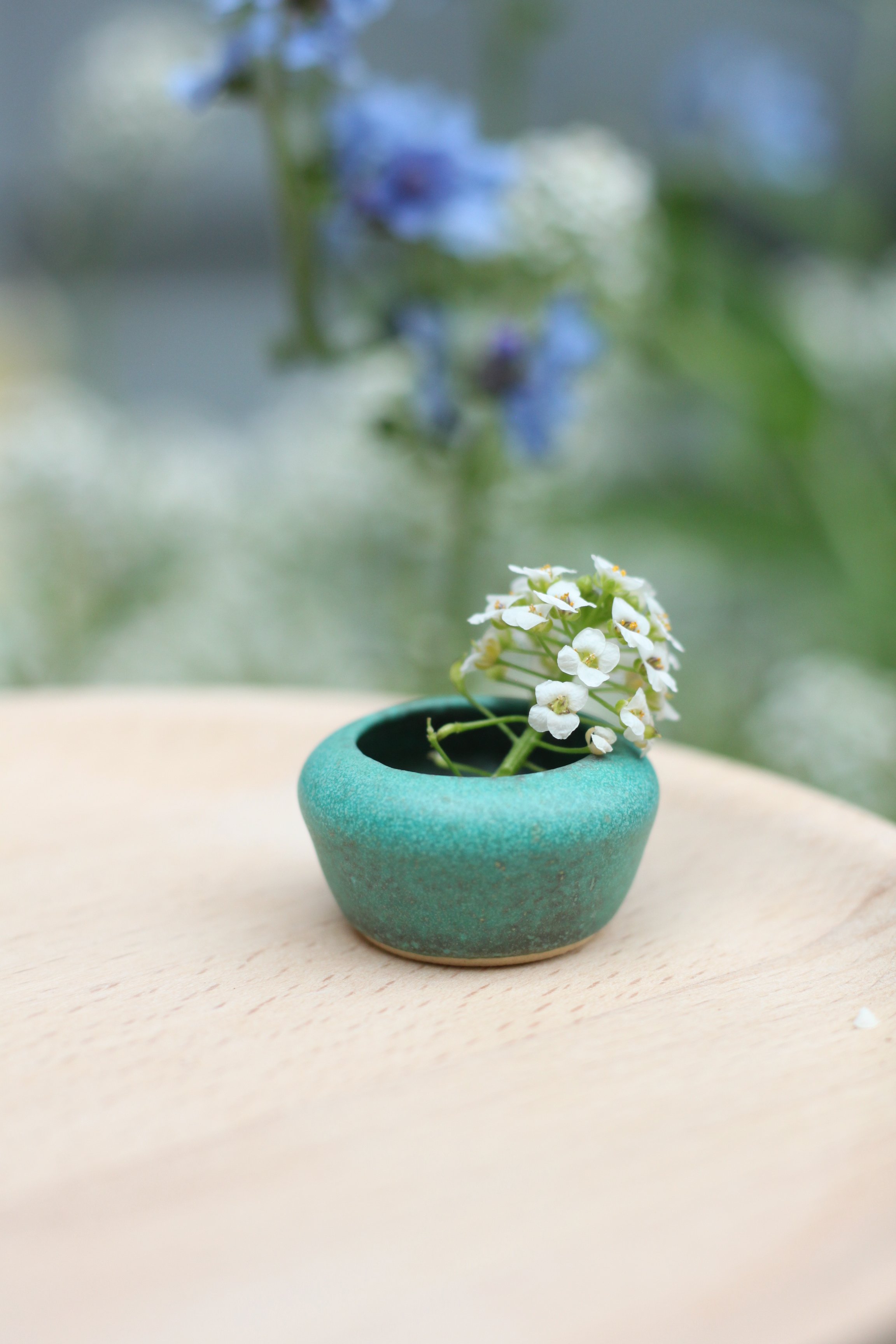 Miniature Porcelain Vase | Nautical Dreams