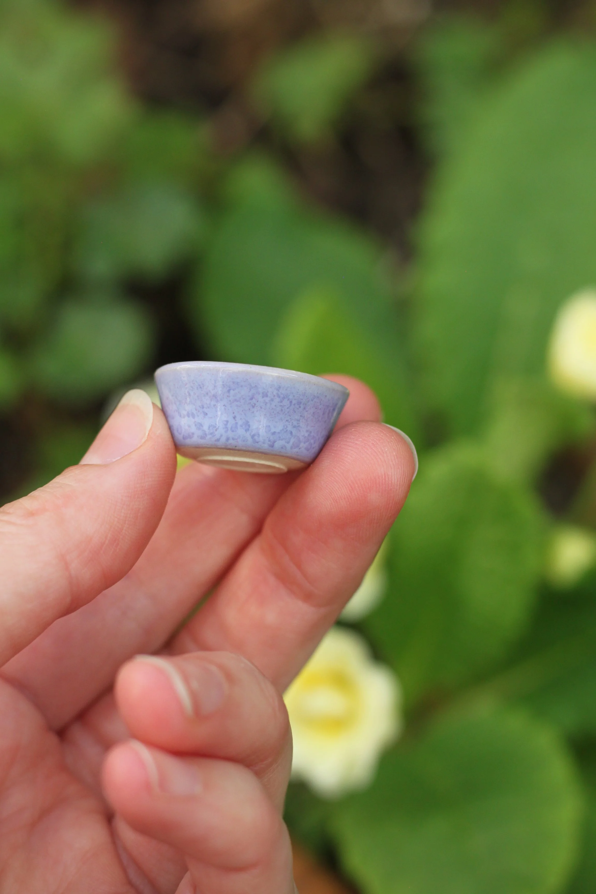 Miniature Porcelain Bowl | Violet