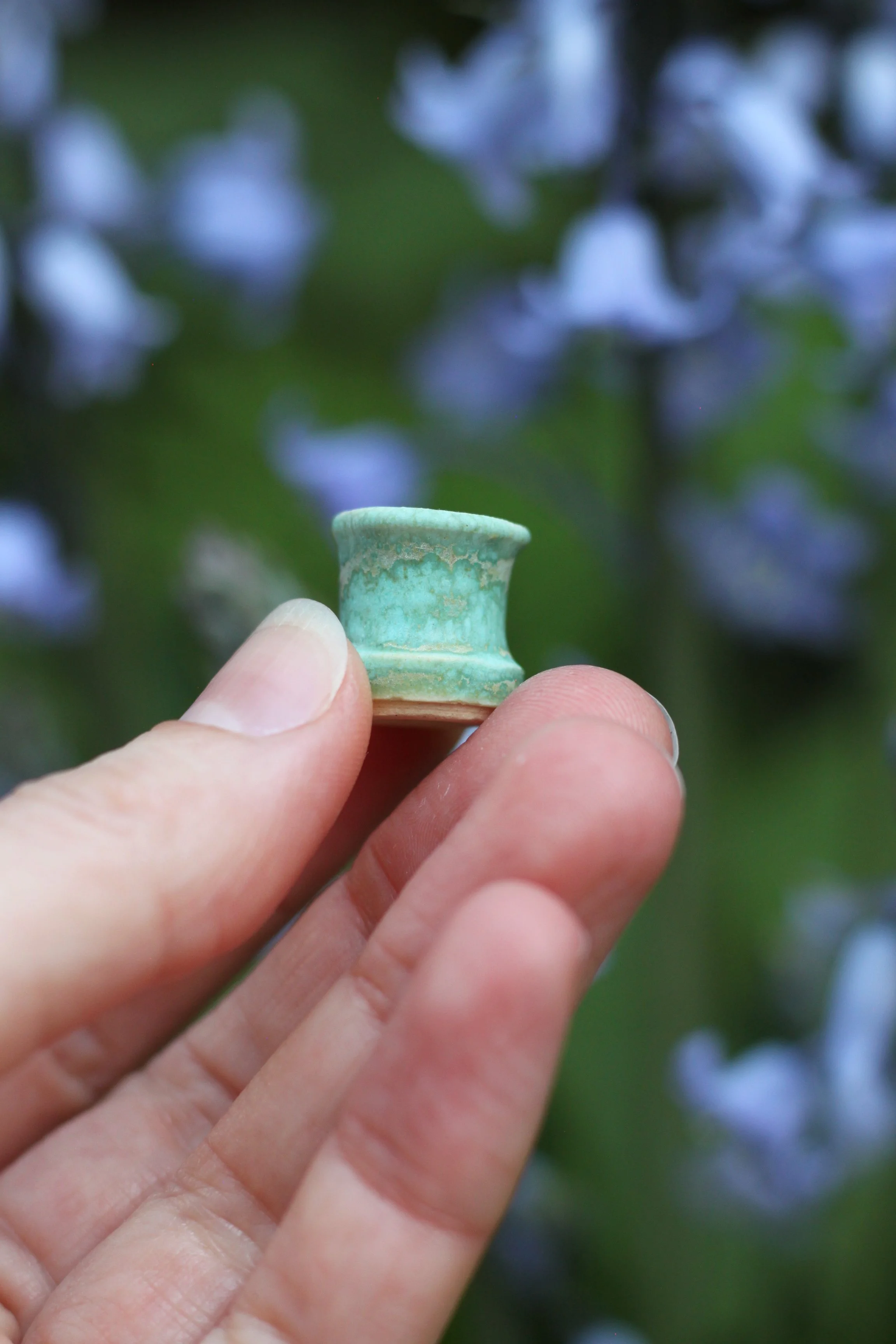 Miniature Porcelain Vase | Desert Oasis