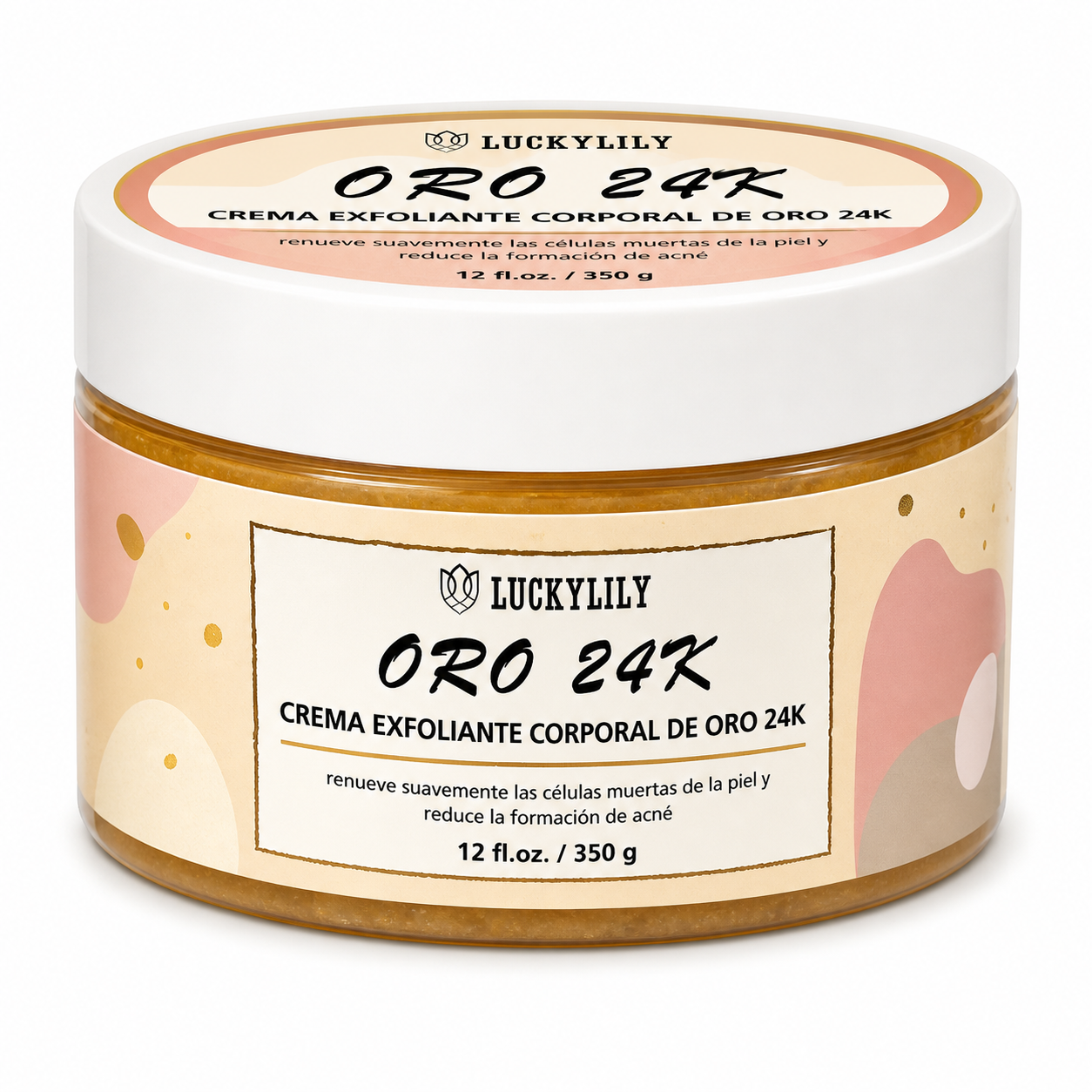 Crema Exfoliante Corporal de Oro 24K Q55