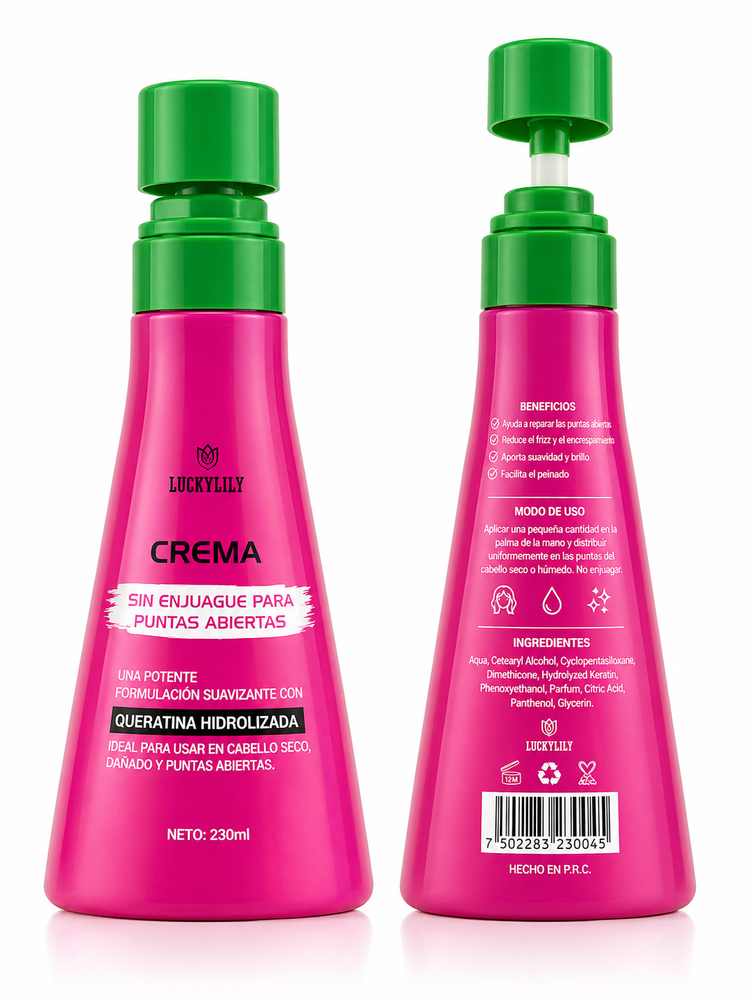 Crema Sin Enjuague para Puntas Abiertas Q45