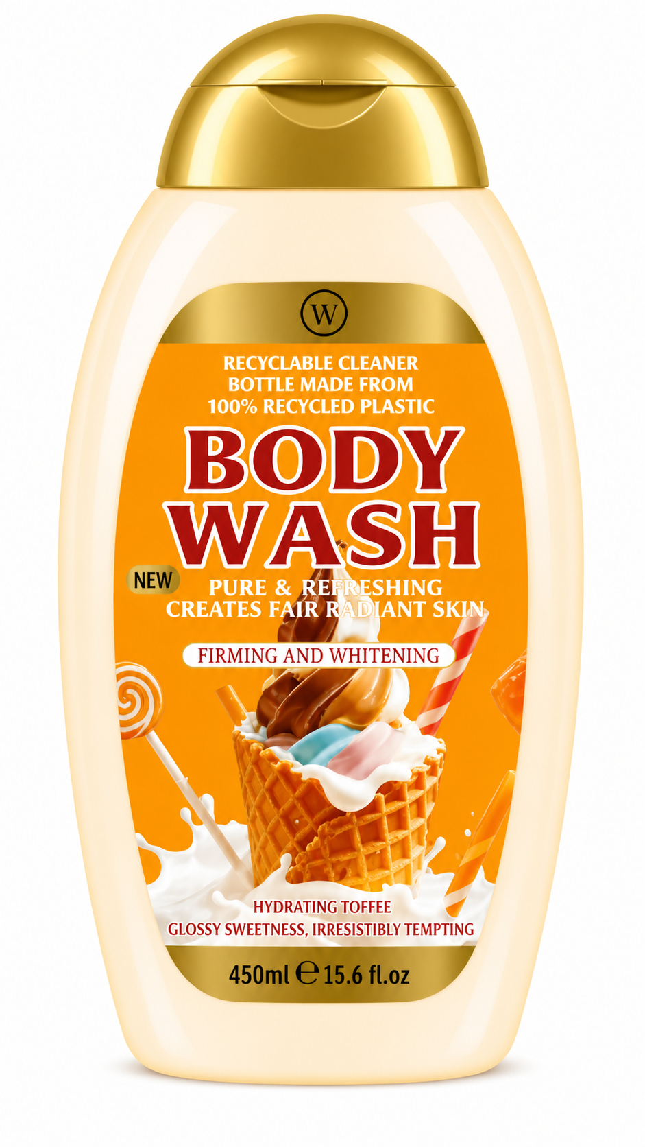 Body Wash de Hydrating Toffee Q55