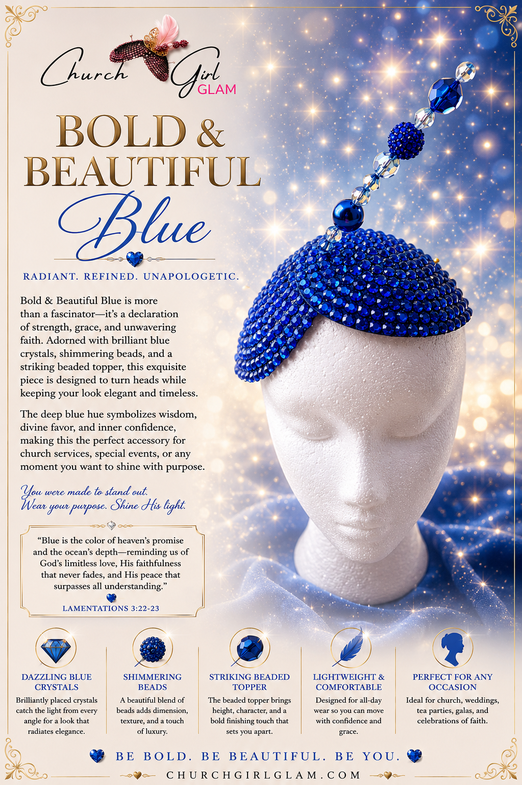 Bold & Beautiful Blue