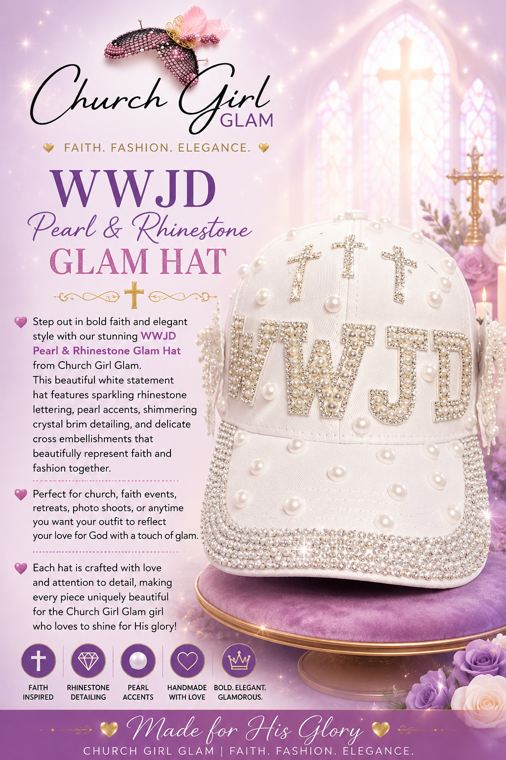 WWJD Pearl & Rhinestone Glam Hat Display 2.png