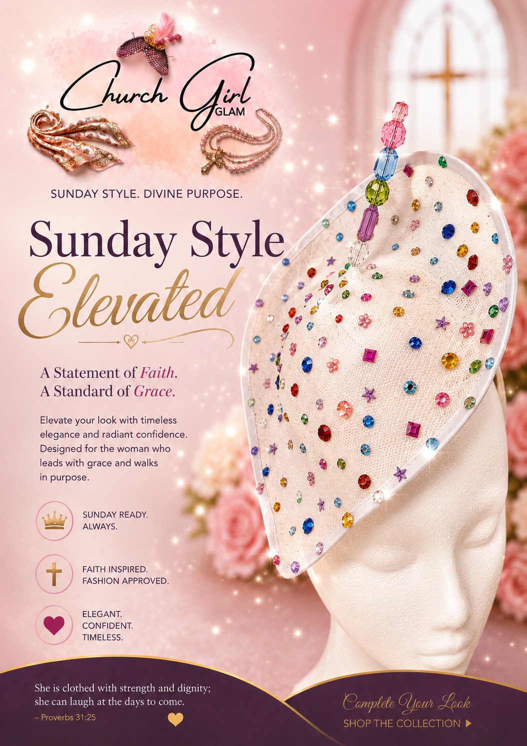 Sunday Style Elevated Fascinator