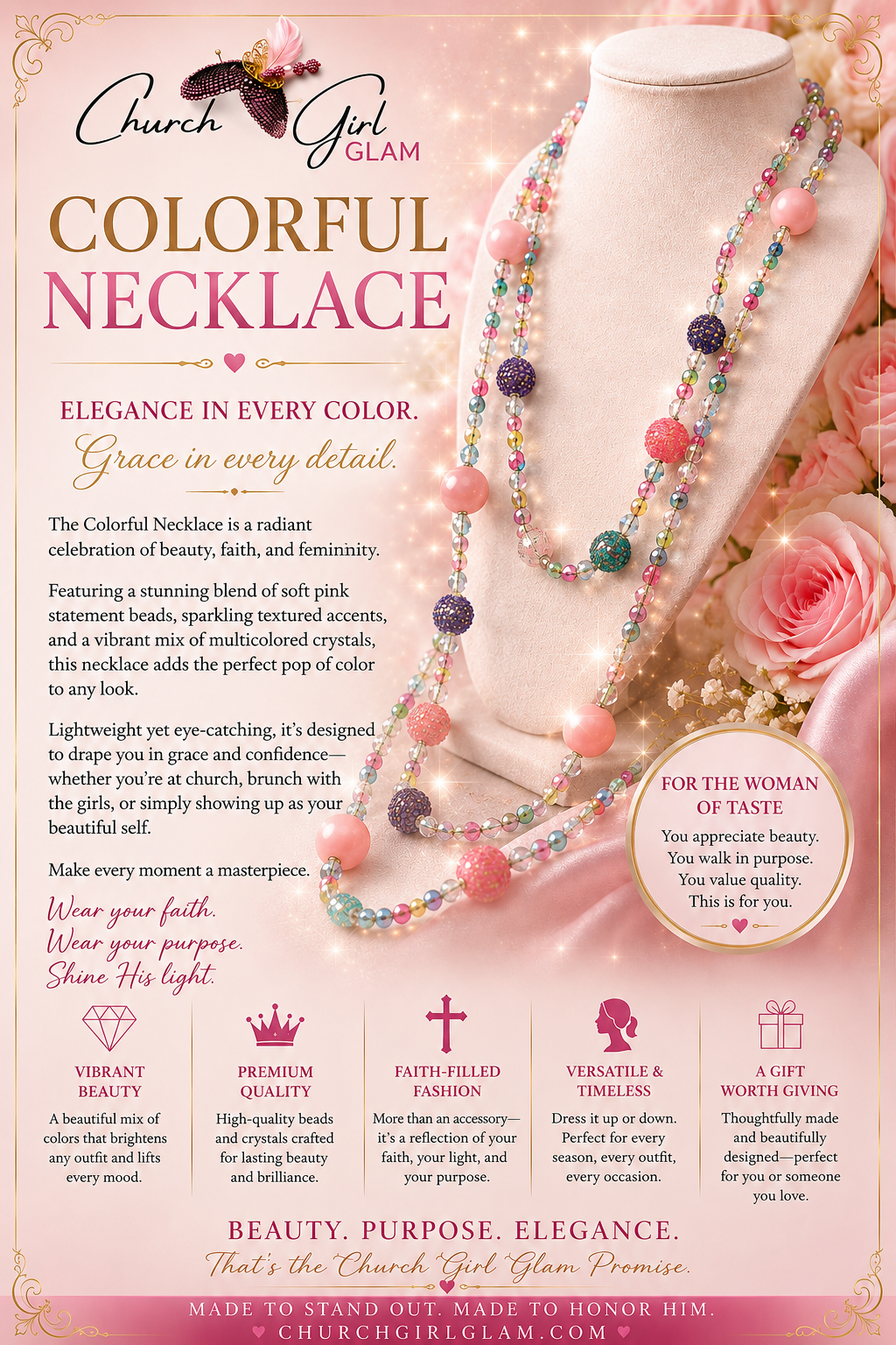 A Pop of Color Necklace
