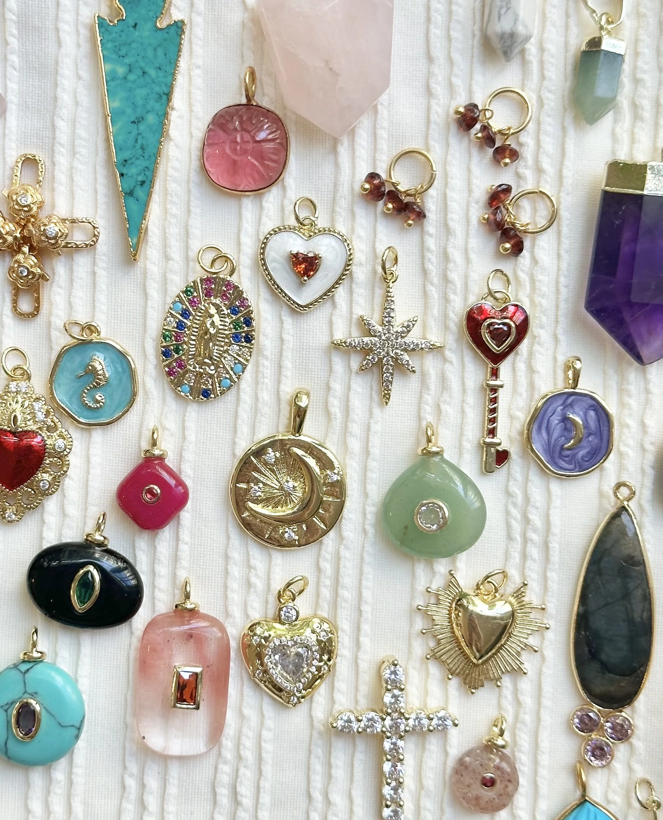 Haute Couture Crystal Charms