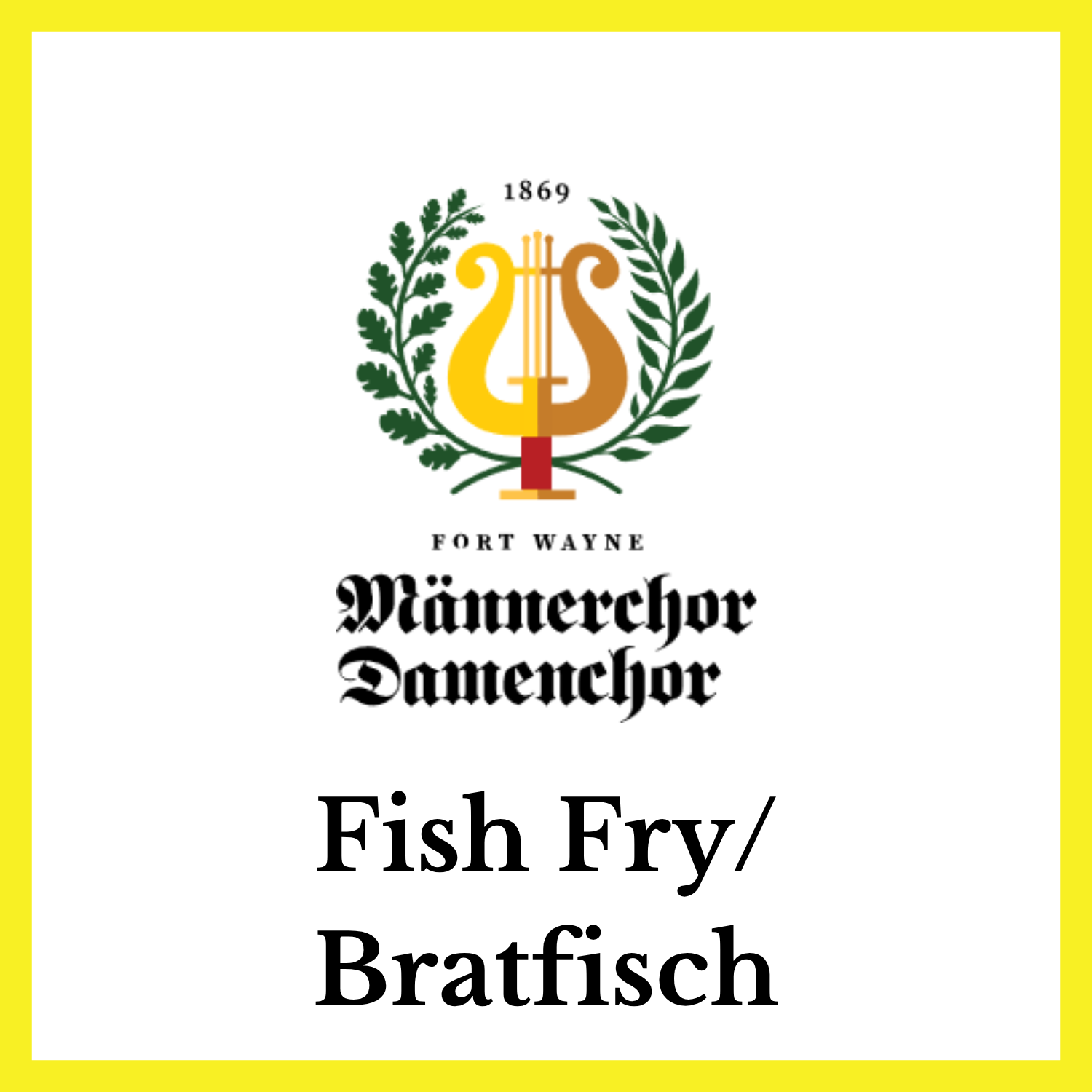 Fort Wayne Männerchor/Damenchor Fish Fry