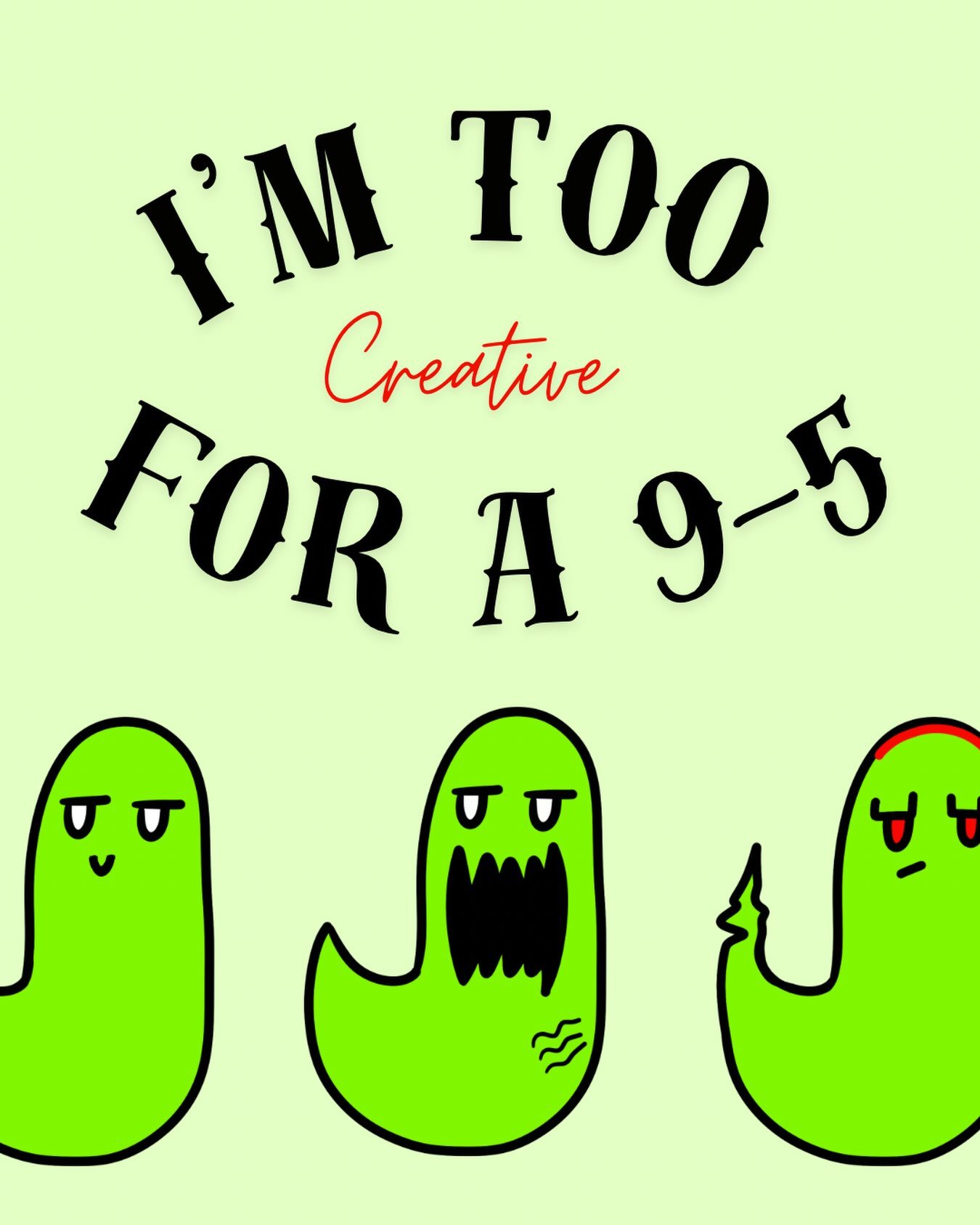 Seriously&hellip; I tried. 9 times. They all sucked the soul out of me. Follow if u ur exhausted. 👍 🥲

#alternativeartist #digitalartist #alotheghost
