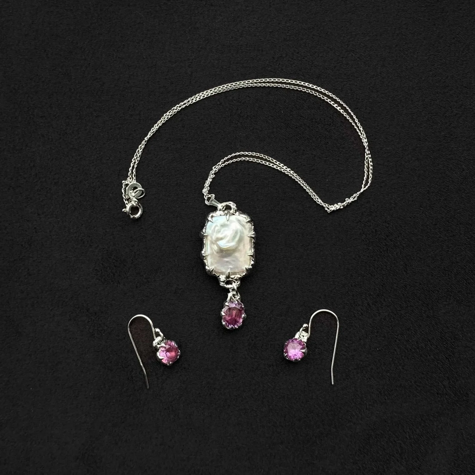 Plum Veil Set