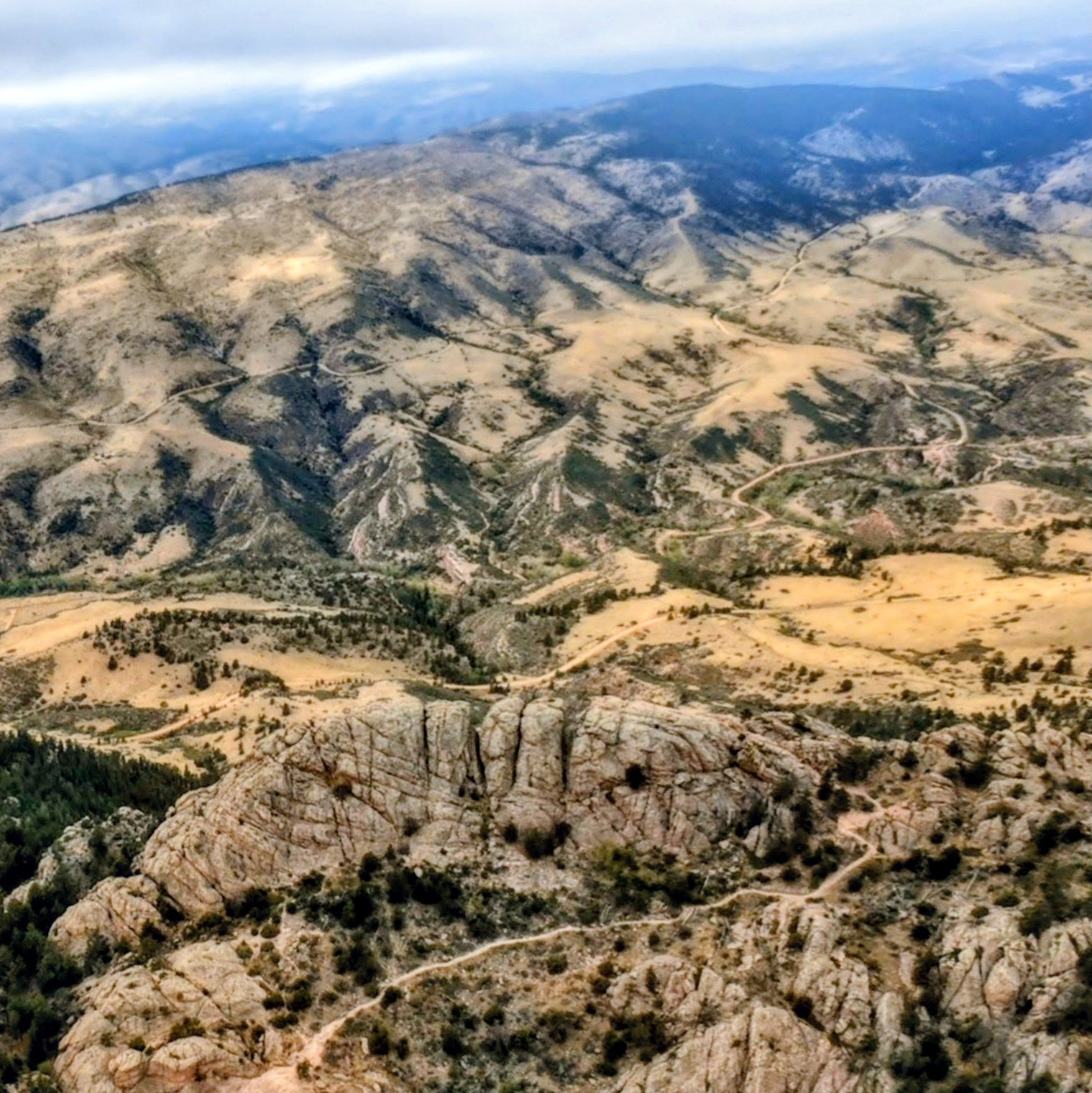 Horsetooth Rock, Fort Collins, CO, 8,000ft