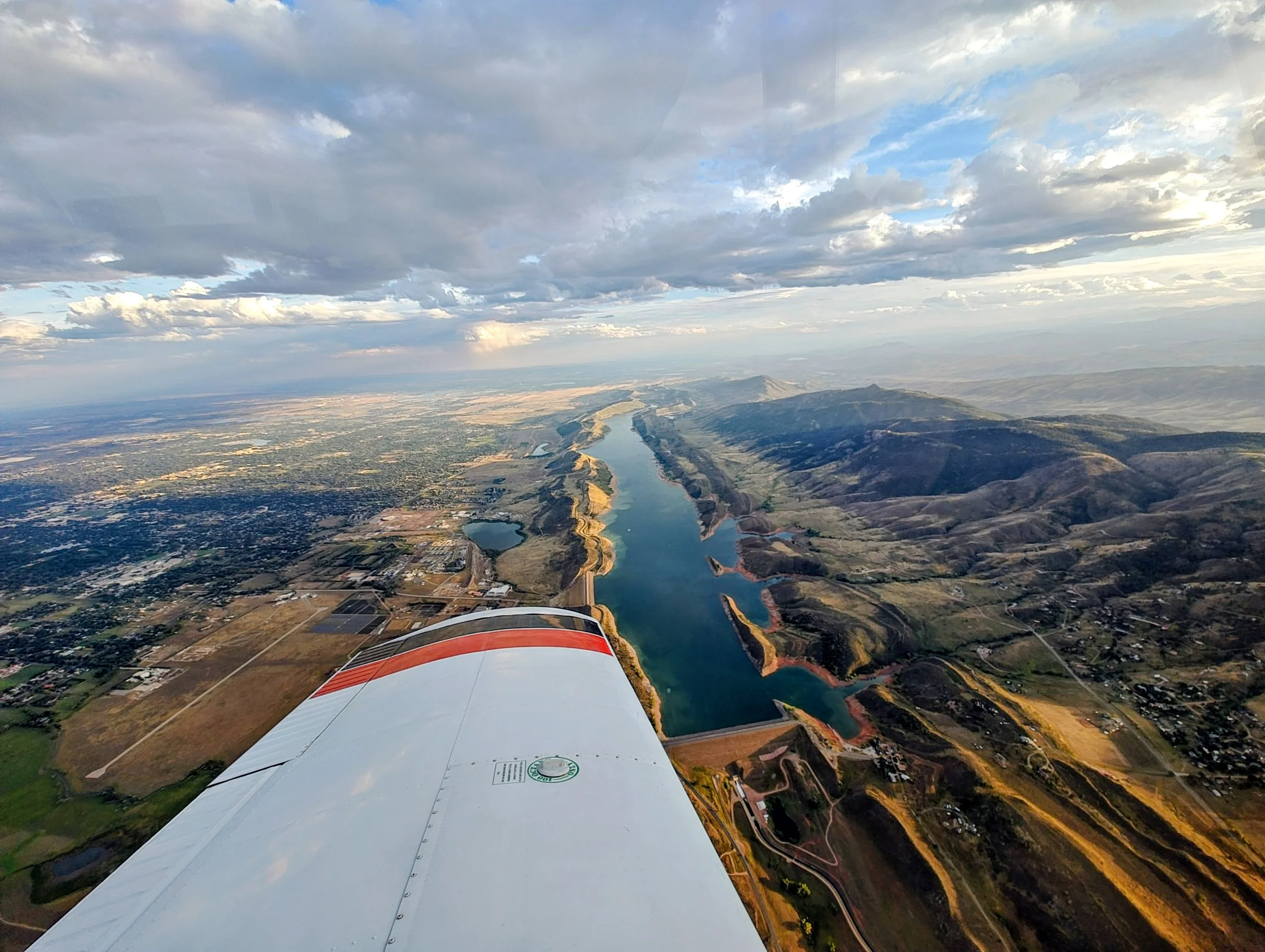 Horsetooth Reservoir, Fort Collins, CO, 10,000ft