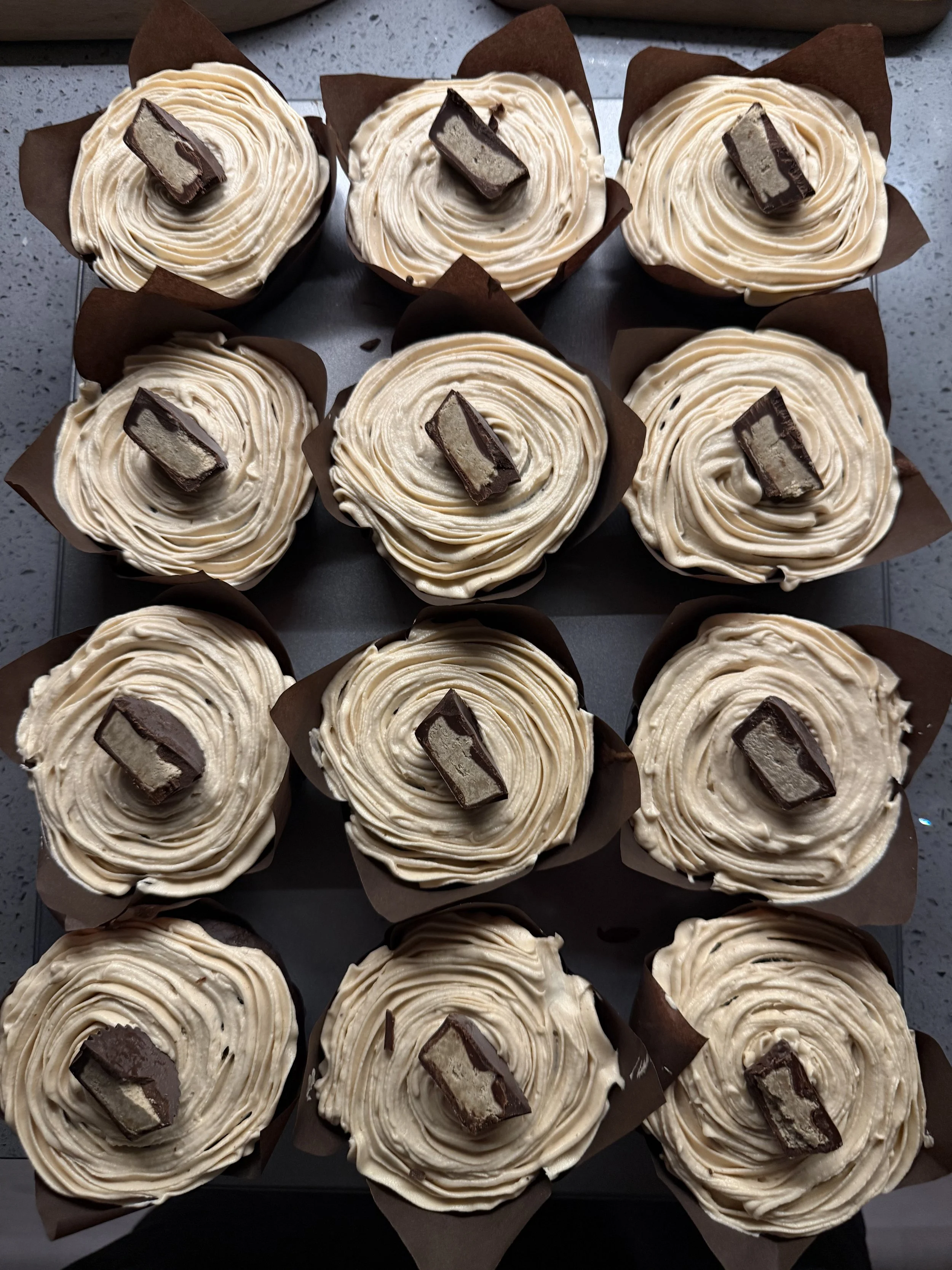 Vegan Chocolate Nut Butter Cupcakes