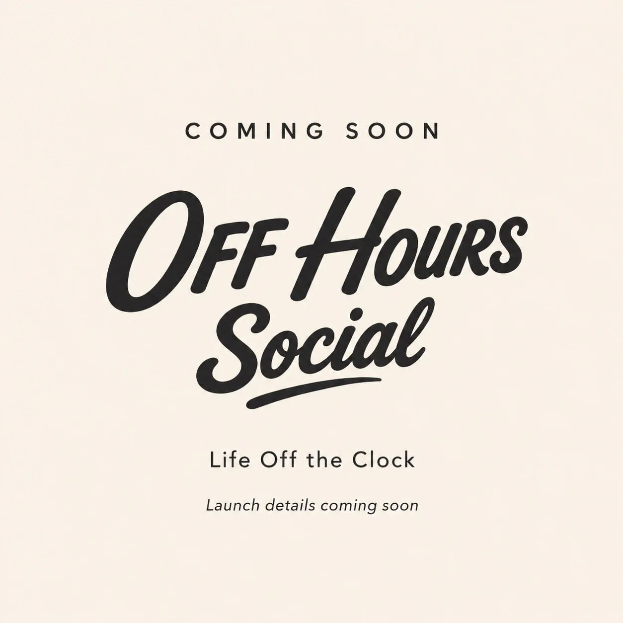 Something easy is on the way.
Off Hours Social is a casual lifestyle brand built around life off the clock: slow evenings, weekend plans, cold drinks, good company, and no rush.
Coming soon.