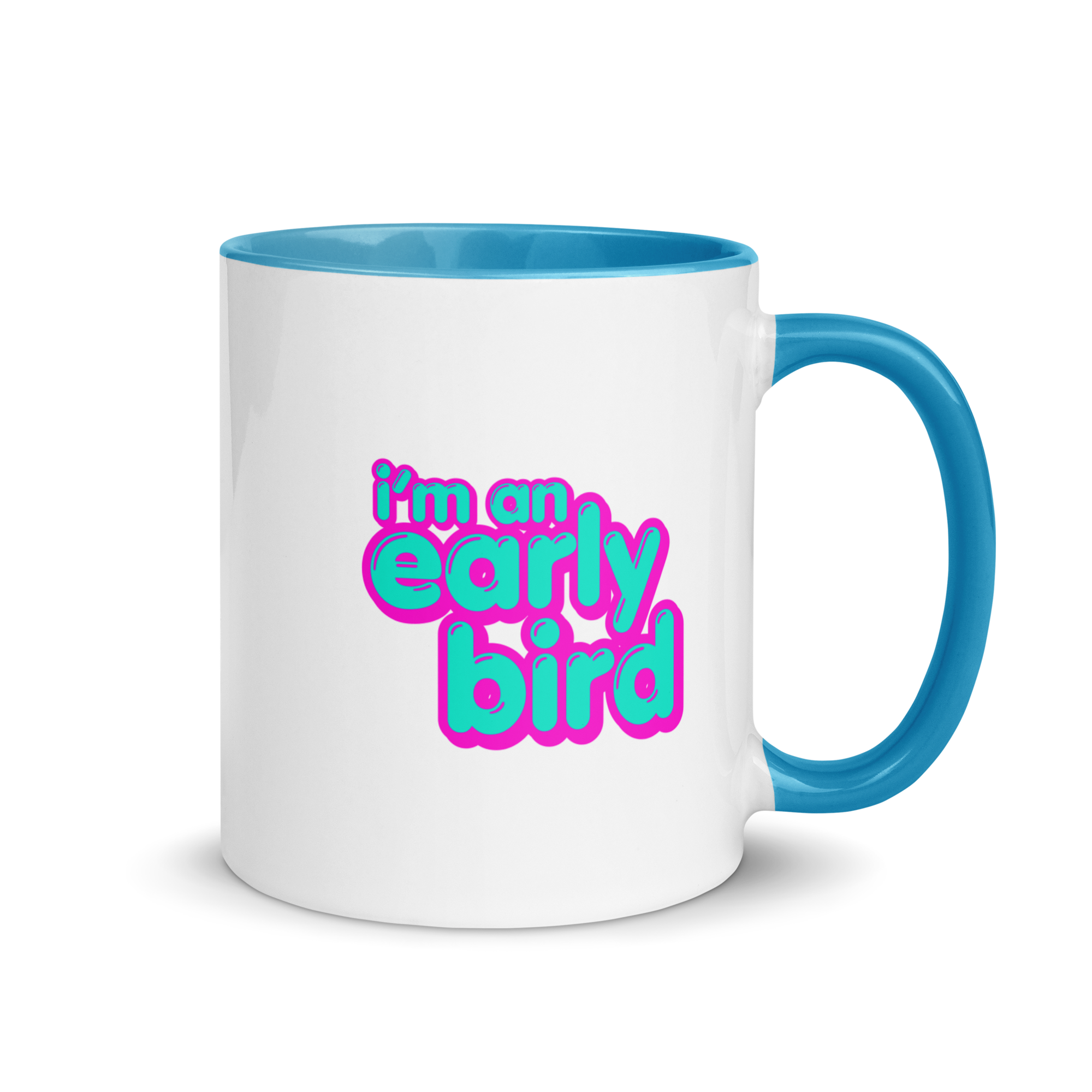 i'm an early bird mug