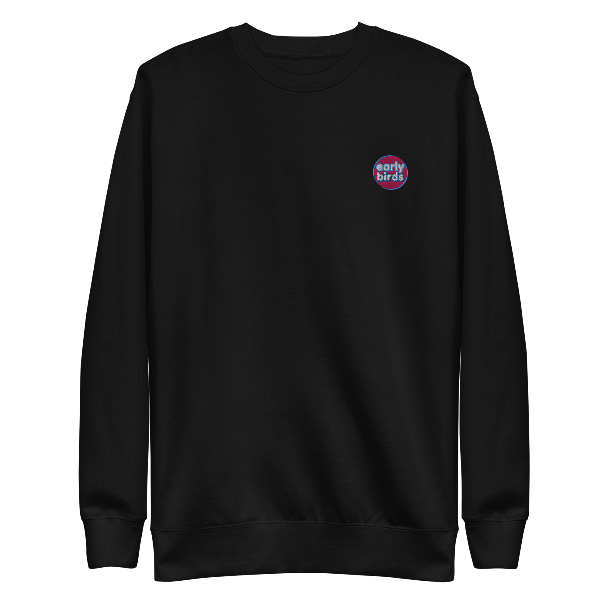 early birds crewneck | embroidered