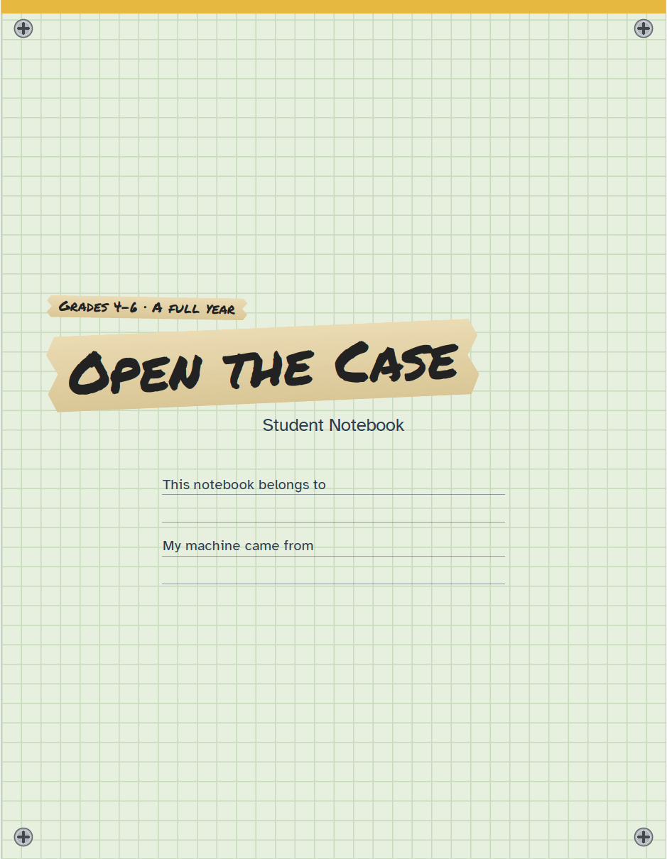 Open the Case: A Full-Year Technology Curriculum for Grades 4–6