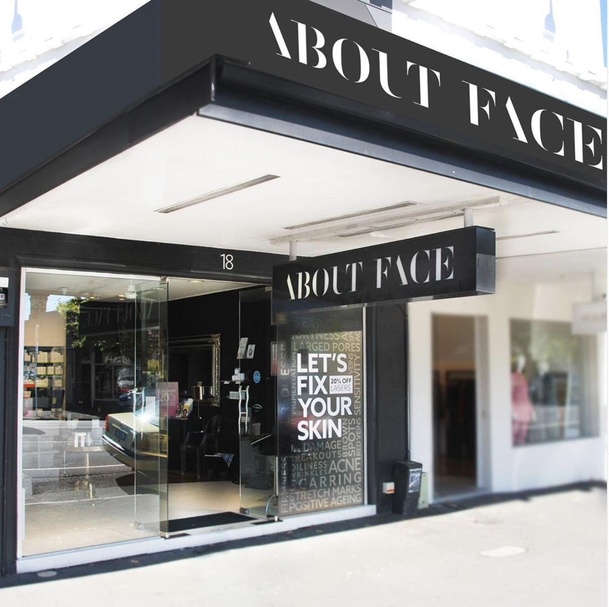 About Face Launch