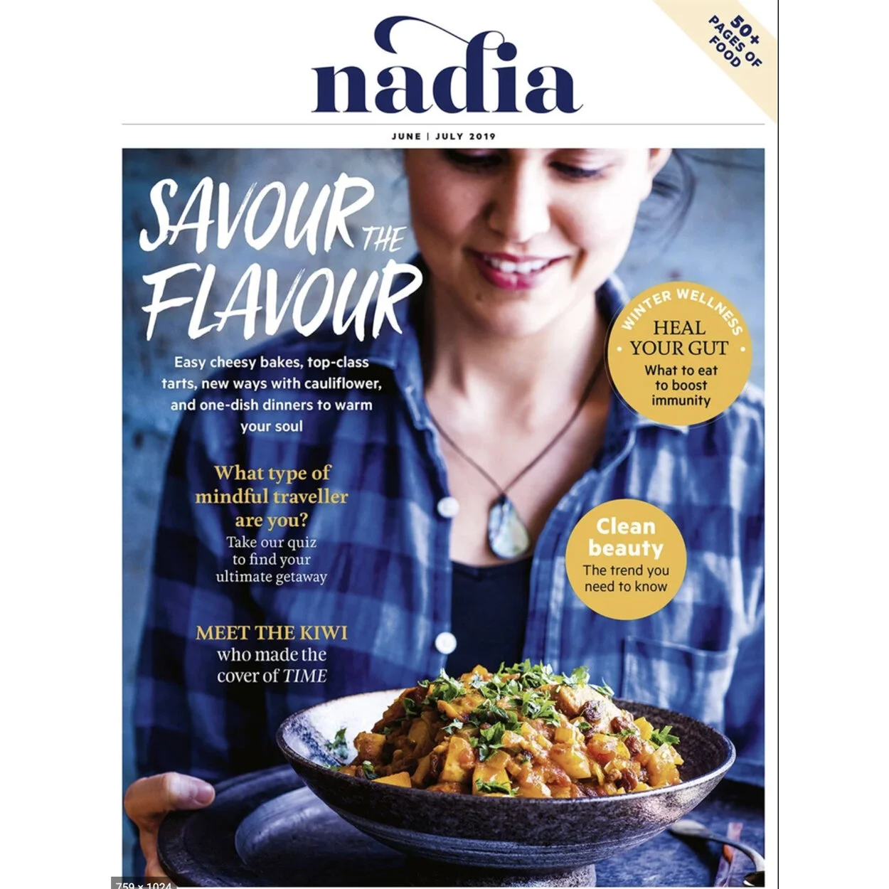 Omega 3 in Nadia Magazine