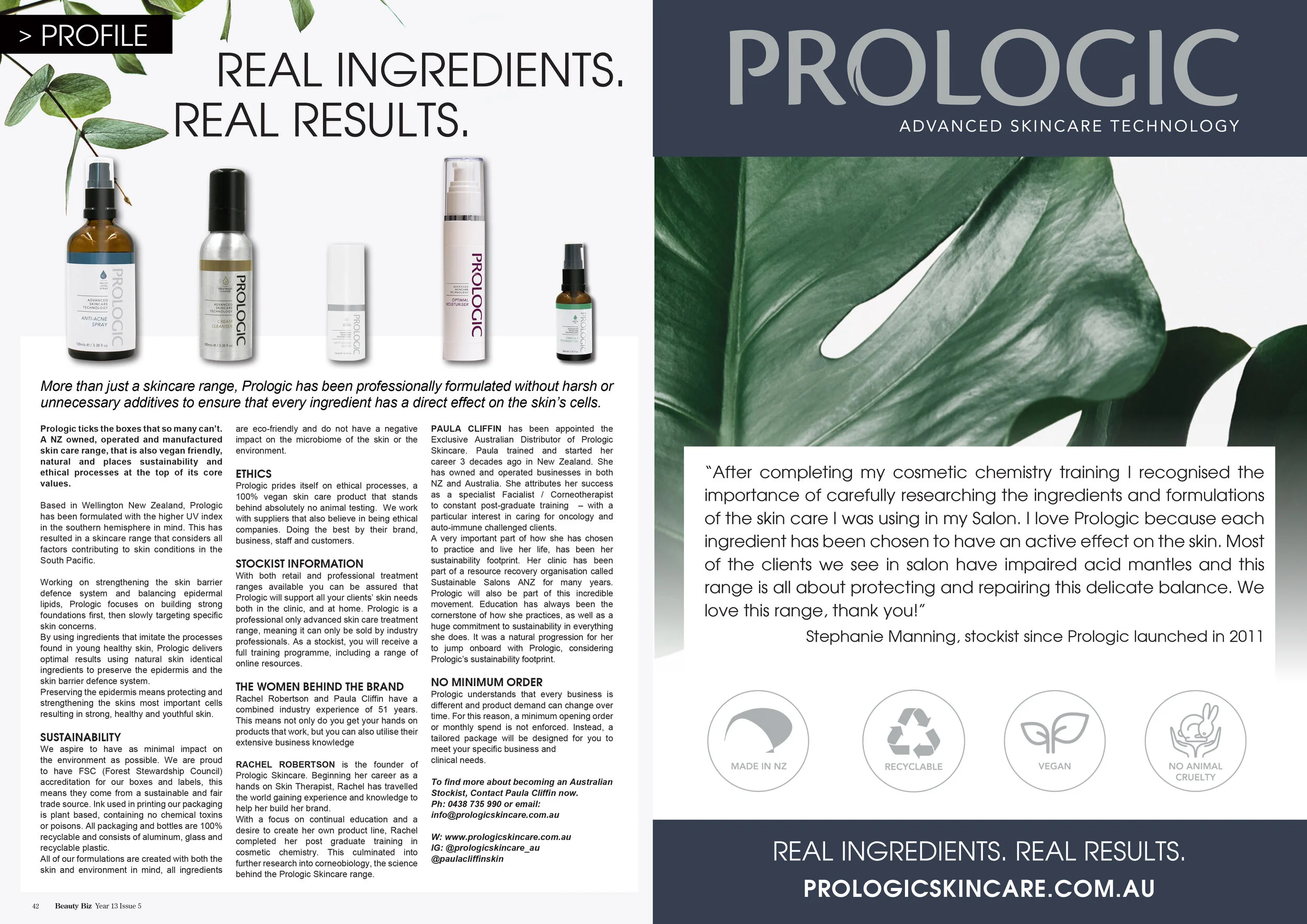 Beauty Biz - Ingrediente pe care pielea le recunoaște