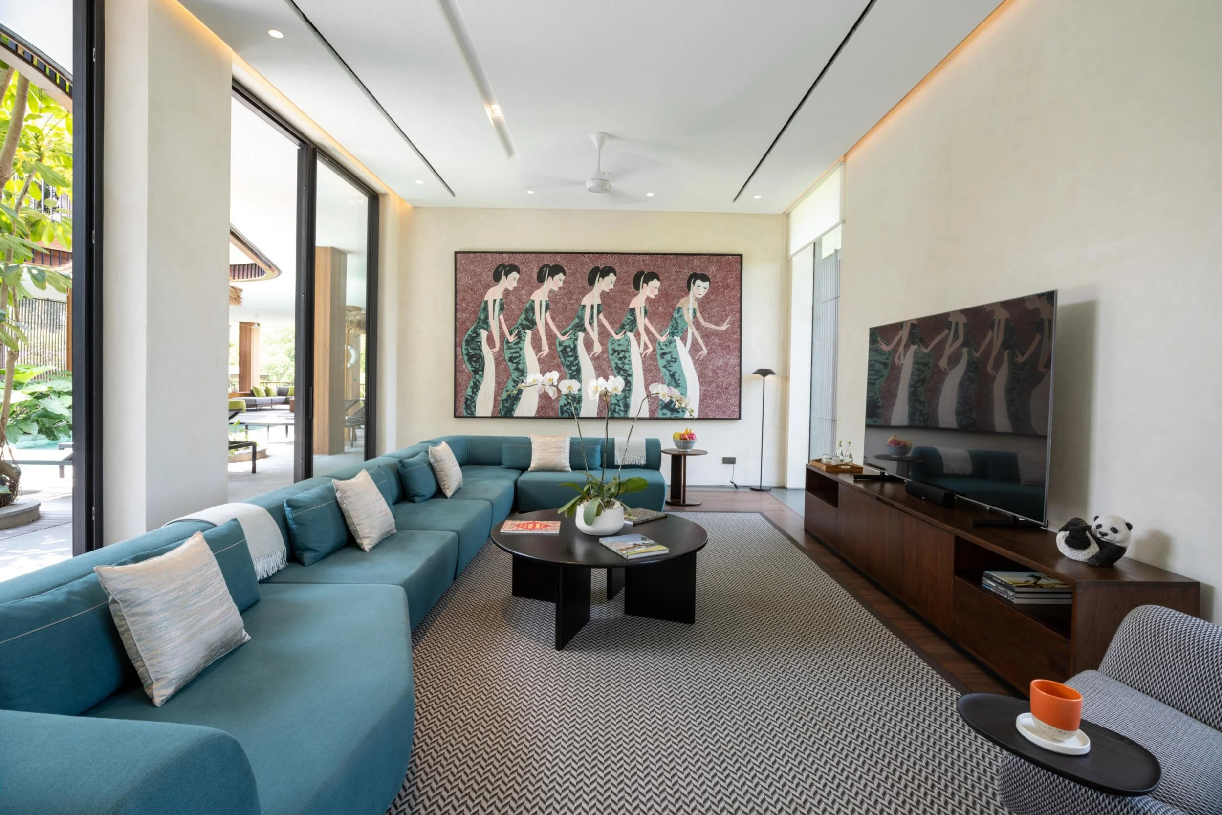 Akashi Residence Indoor Living Area