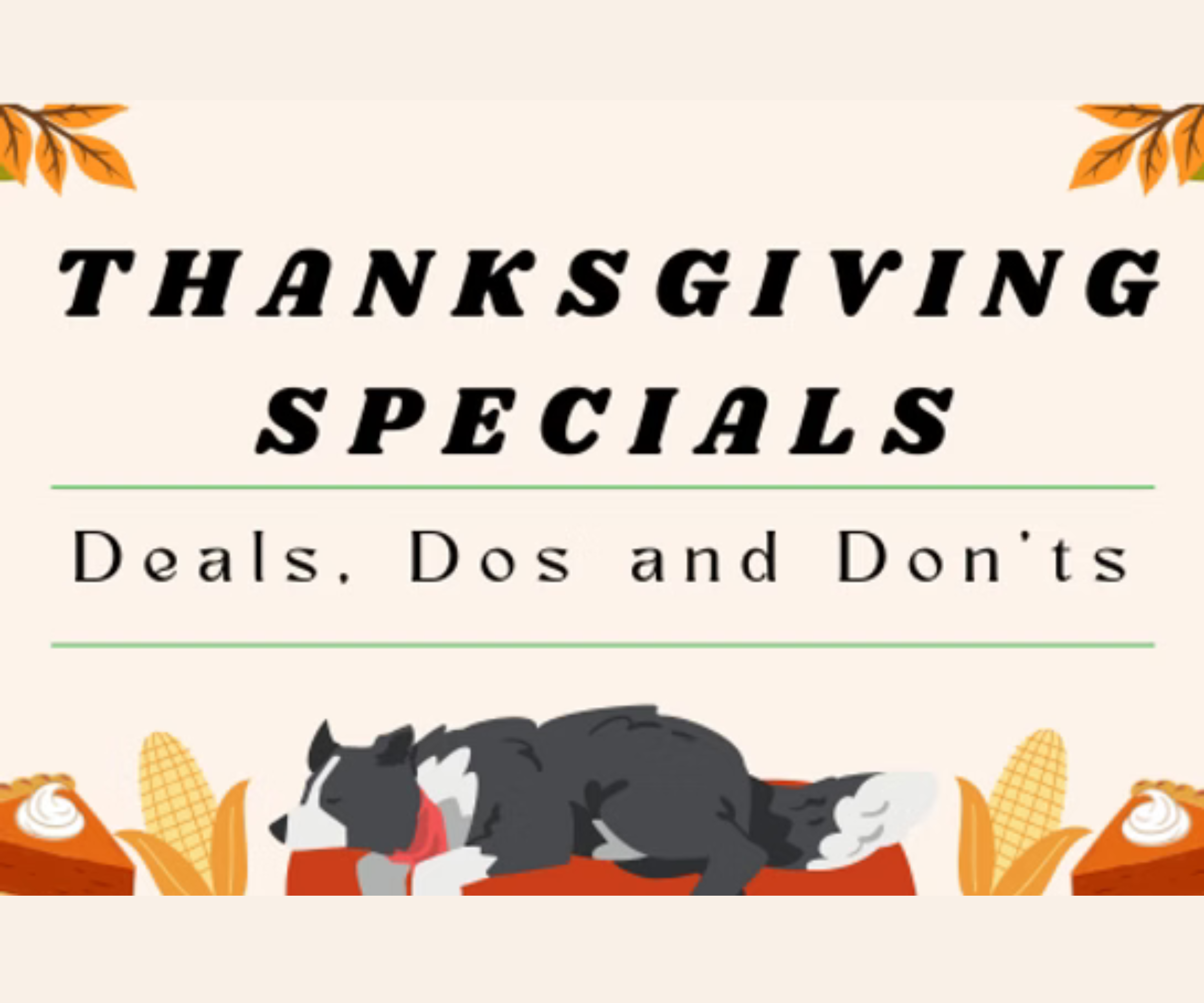 Thanksgiving Specials