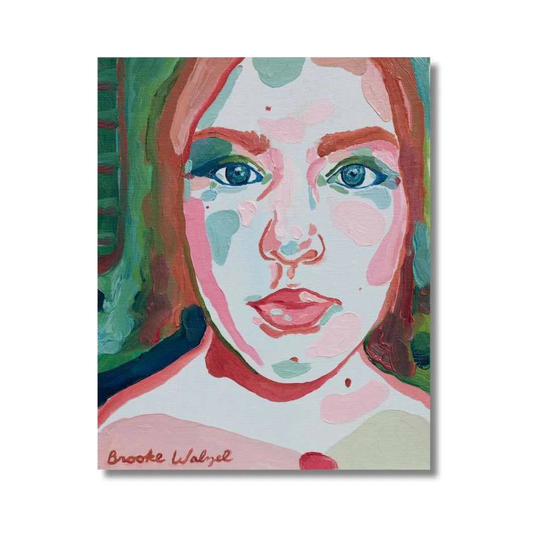 Self Portrait, 2025, Oil on Canvas, 8x10 inches