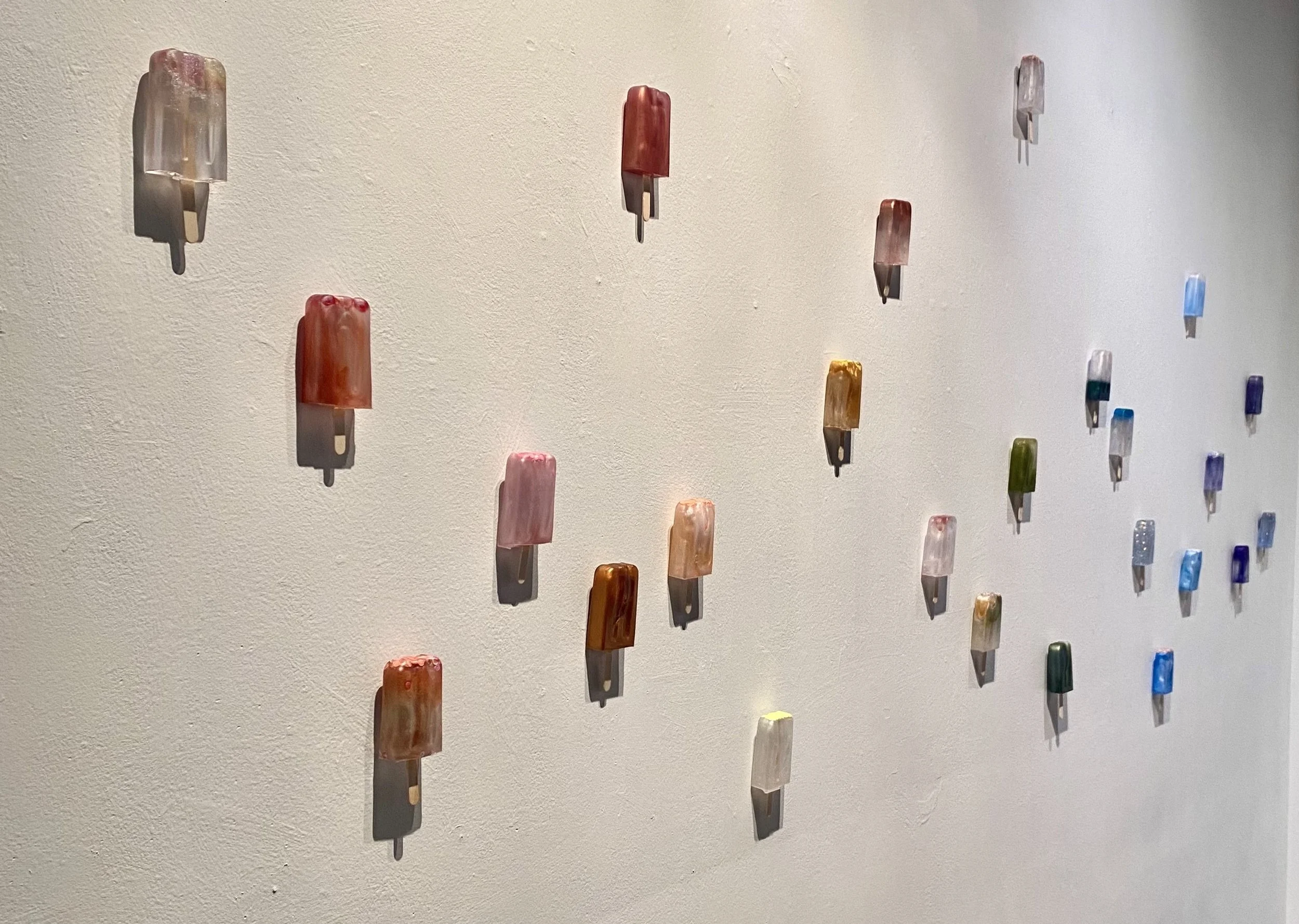 Pride Pops, 2025, Resin Installation