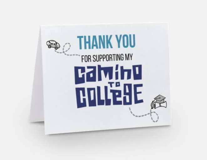 Student Thank You Card