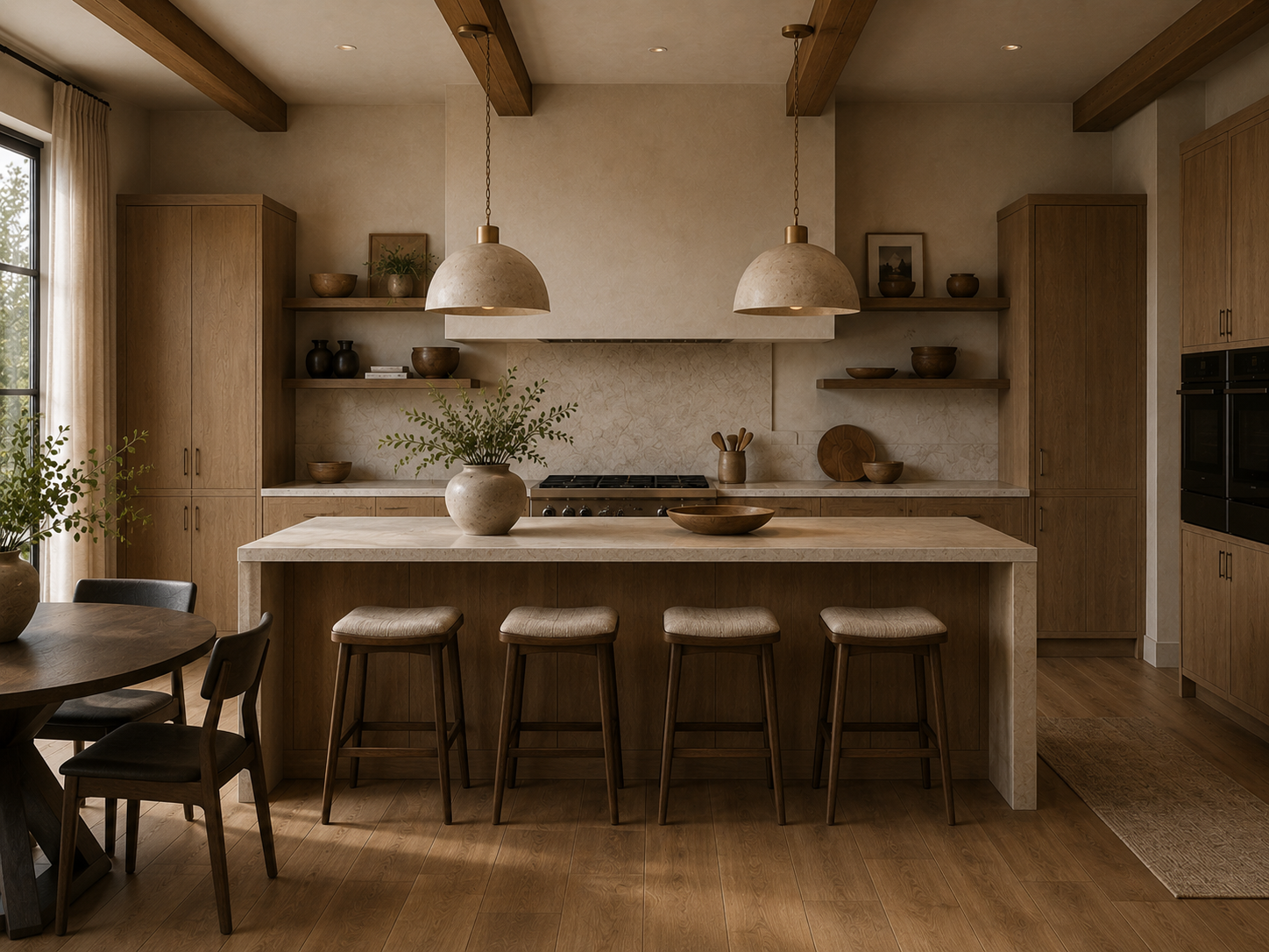 high end luxury interior designer kitchen by Ellara Interiors in Spokane, WA