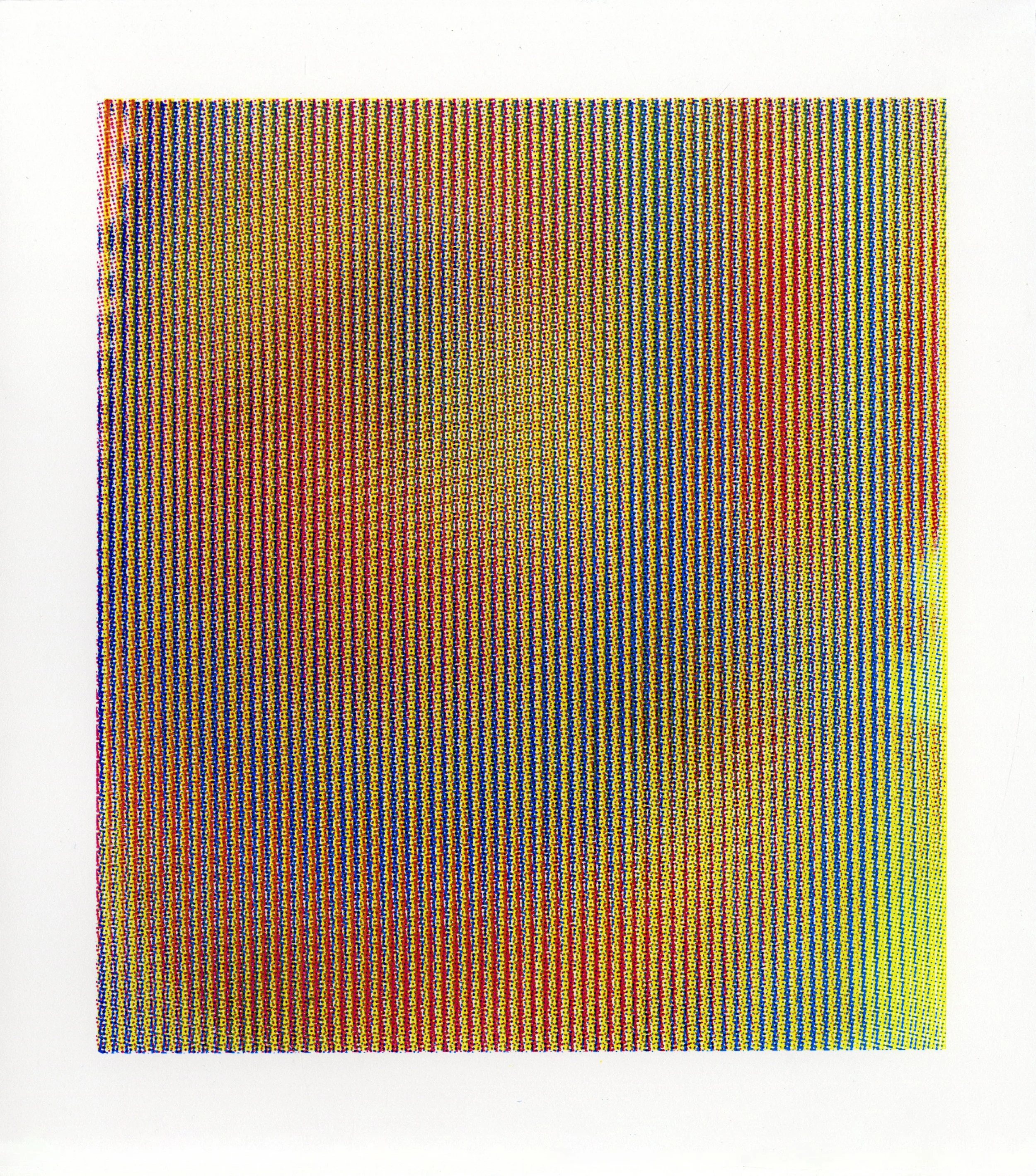 Right Place Right Time
4-layer screenprint on paper
11” x 10”
2025