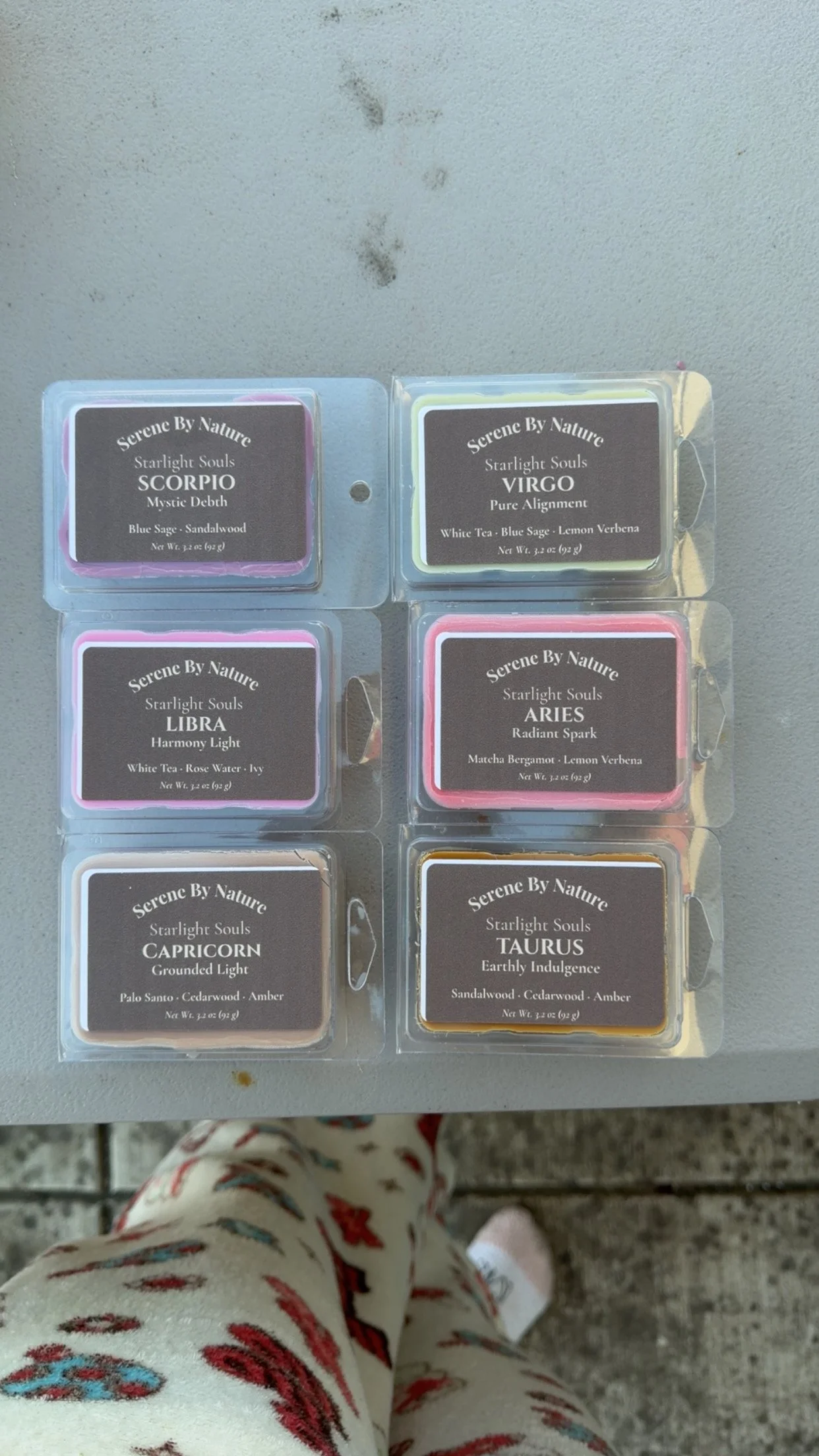 Starlight Souls Zodiac Wax Melts