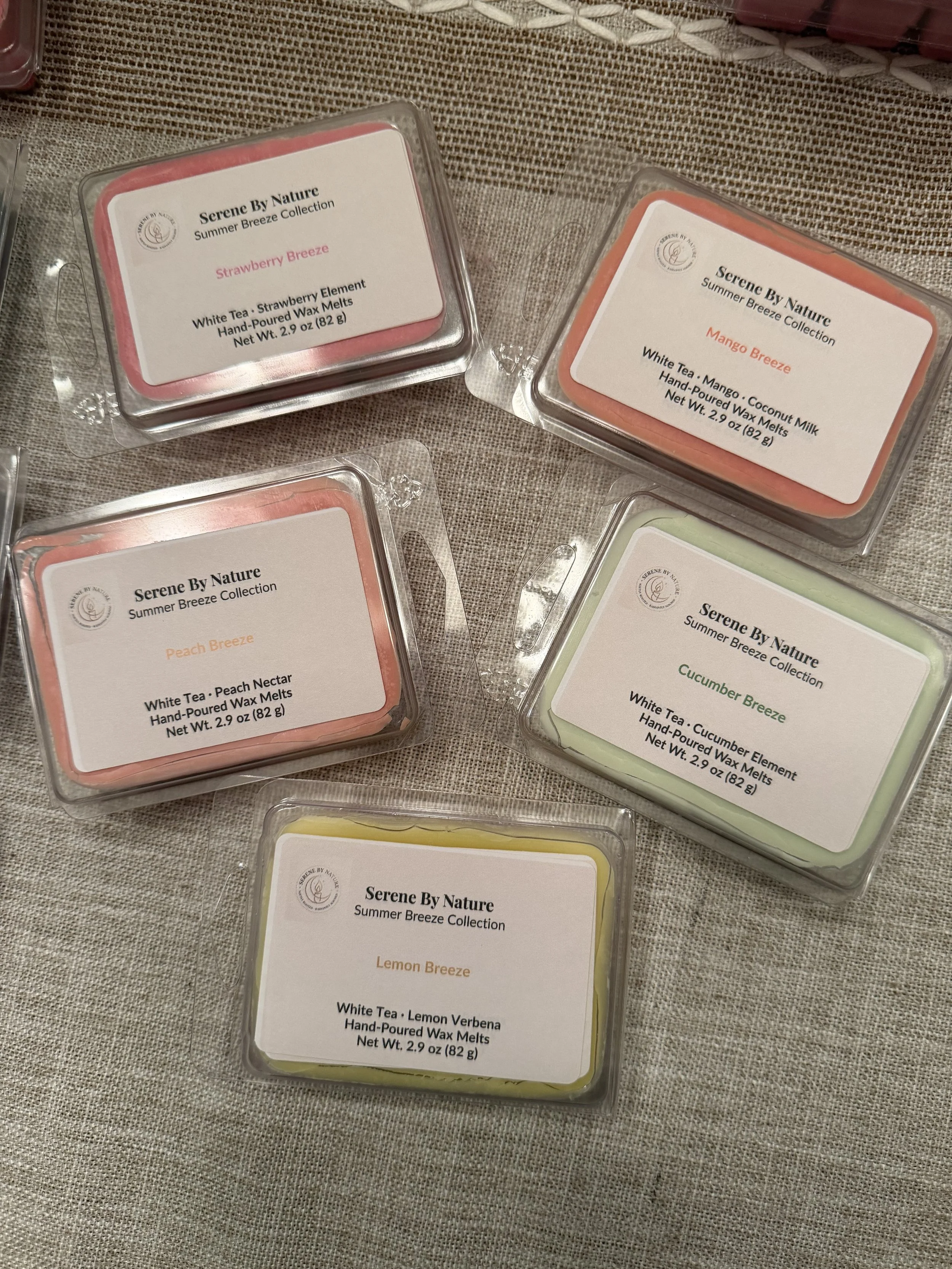 Summer Breeze Wax Collection