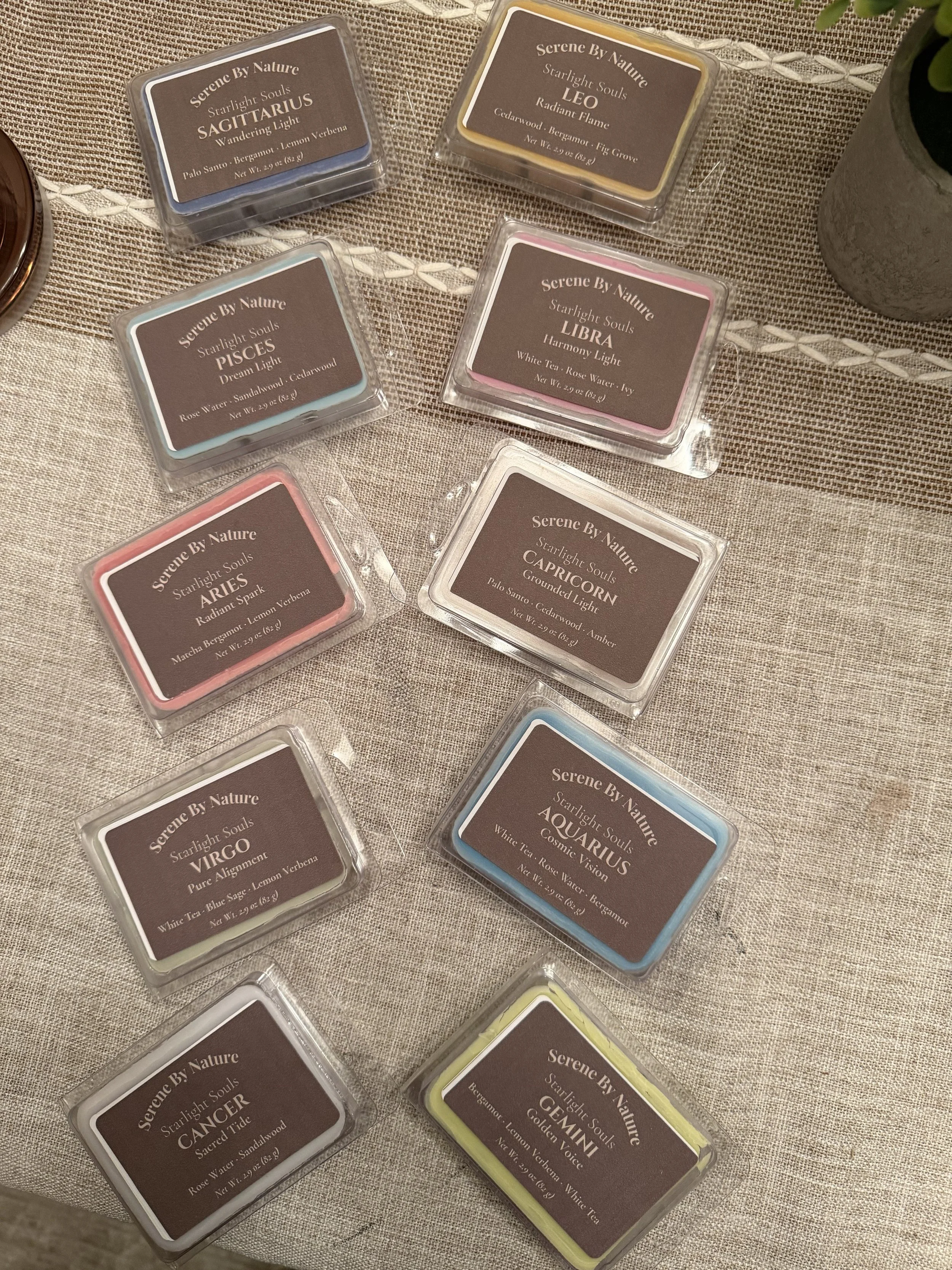 Starlight Souls Zodiac Wax Melts