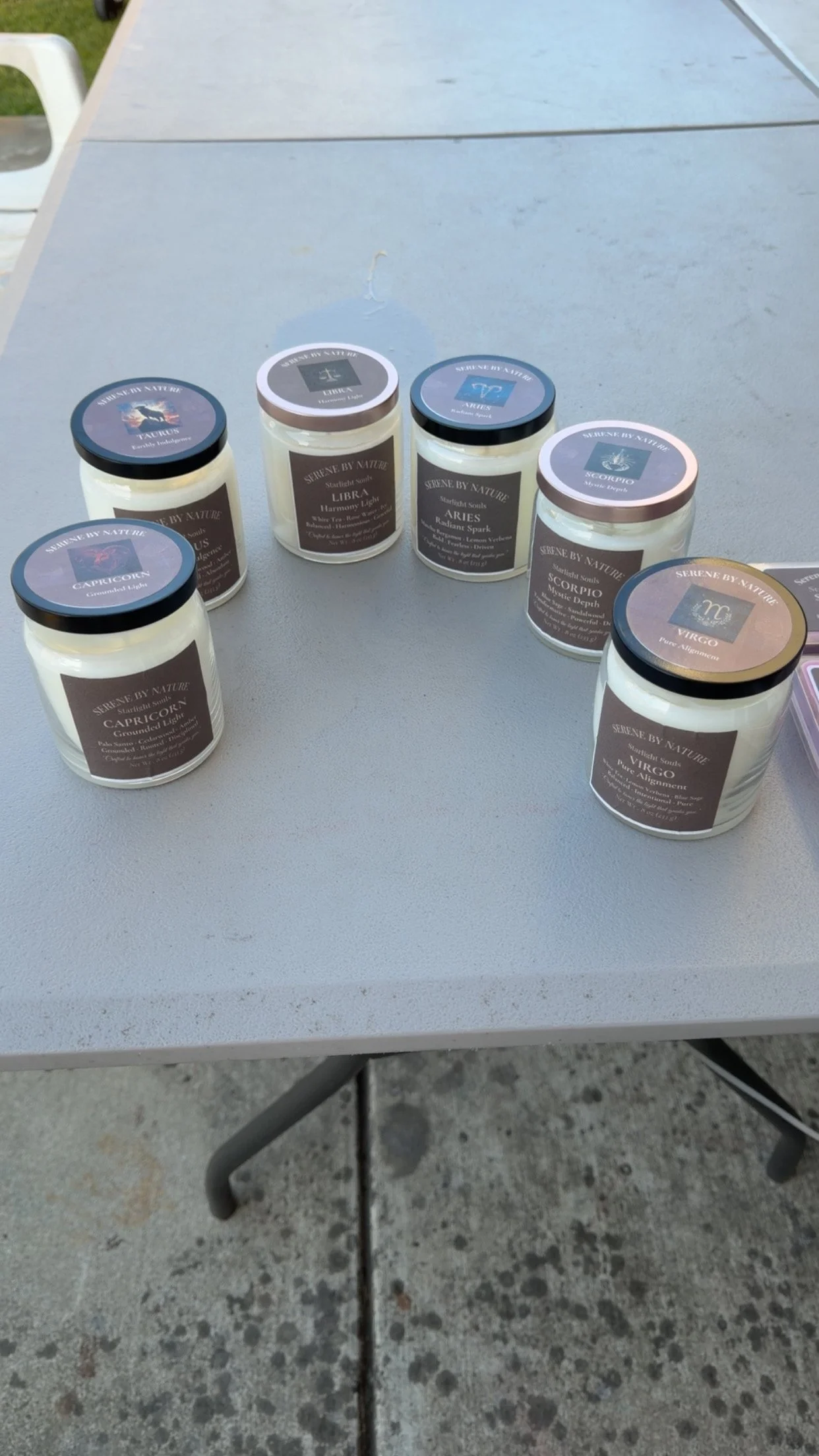 Starlight Souls Zodiac Candle