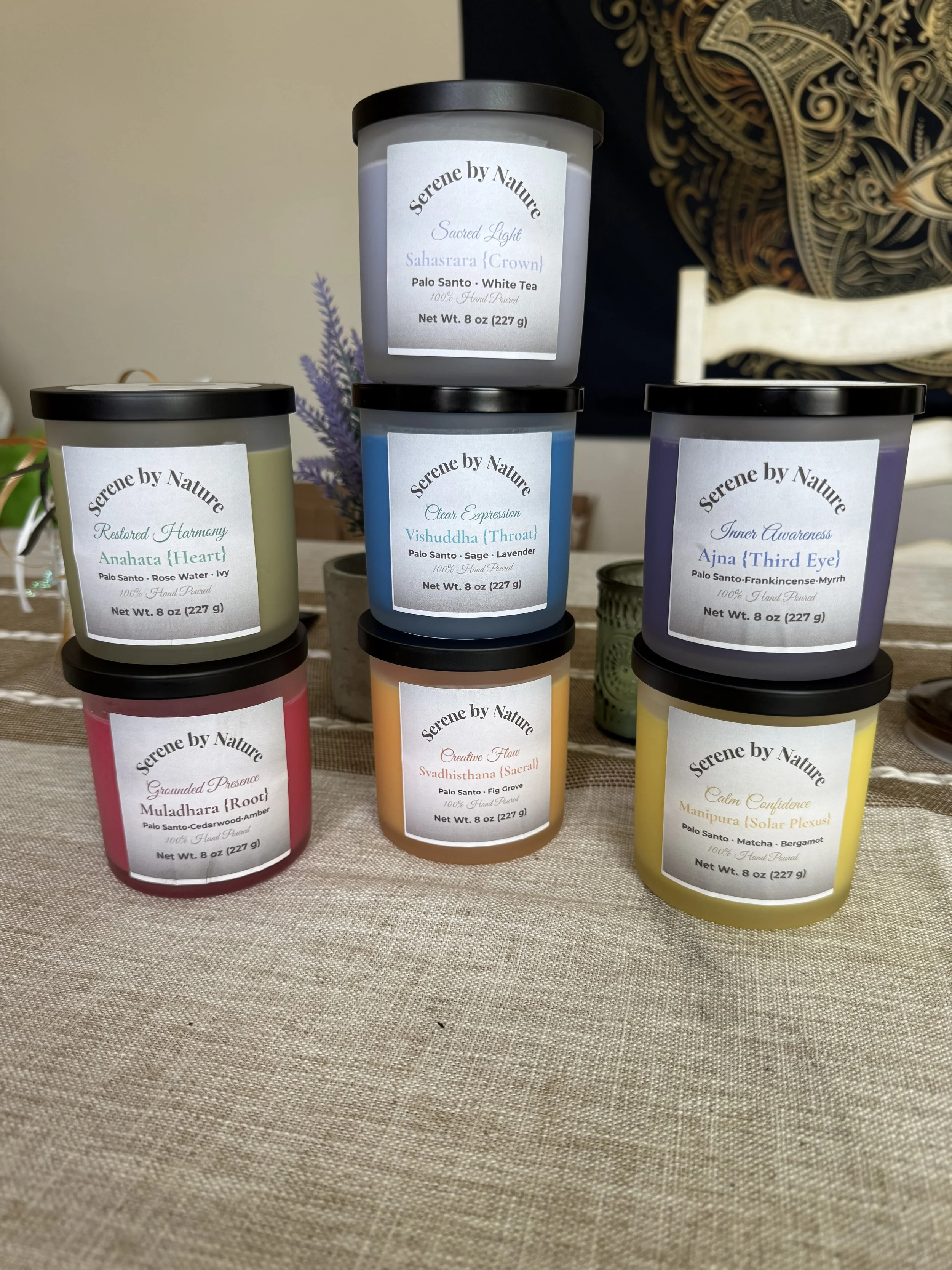 Chakra Collection Candle