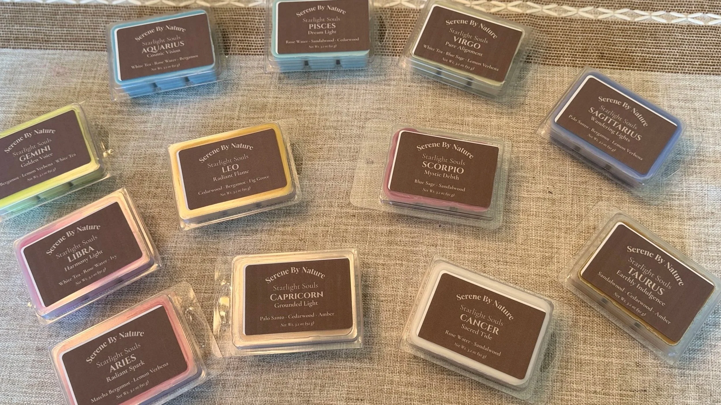 Starlight Souls Zodiac Wax Melts