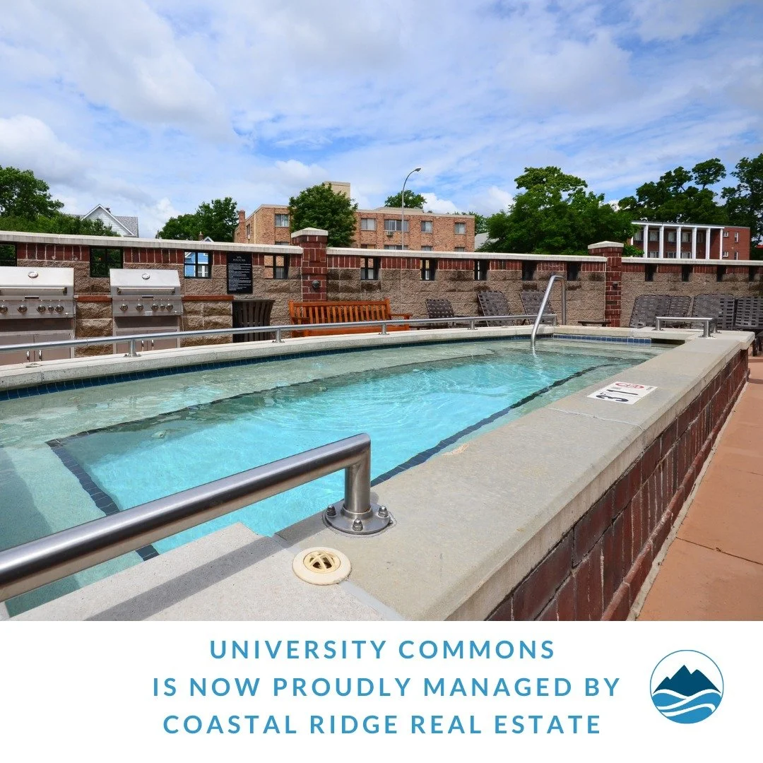 University Commons is now proudly managed by Coastal Ridge Real Estate! We look forward to serving our community and residents.