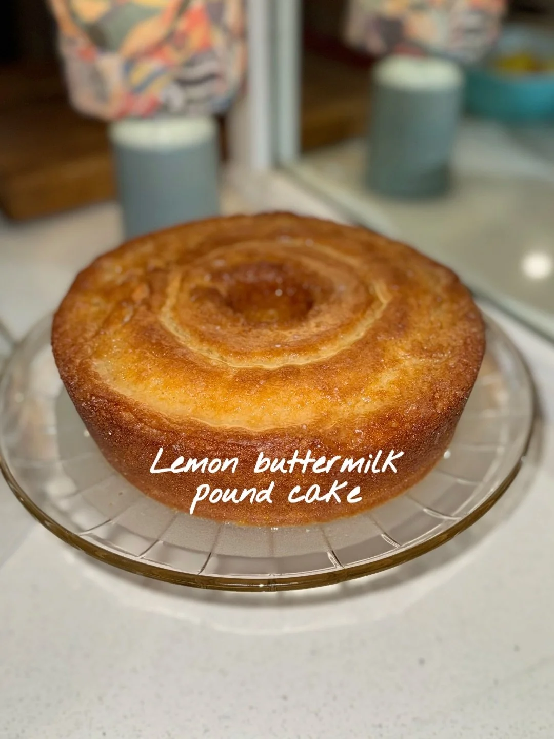Lemon Zest Buttermilk Pound Cake Delight