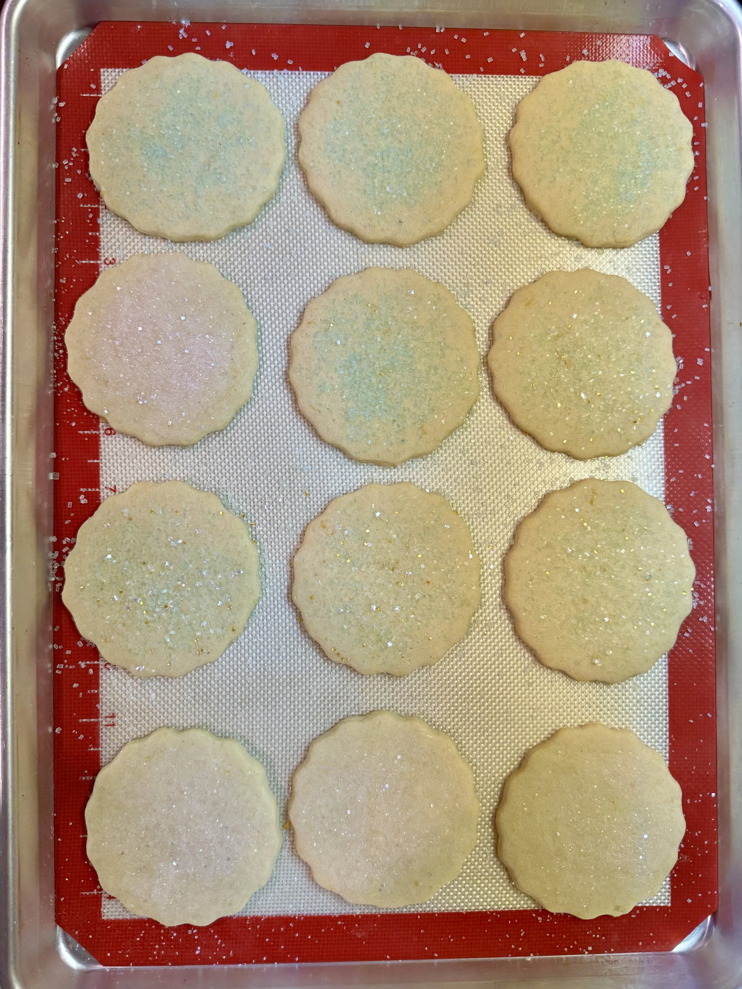 Enchanted Orange Peel Sugar Cookies
