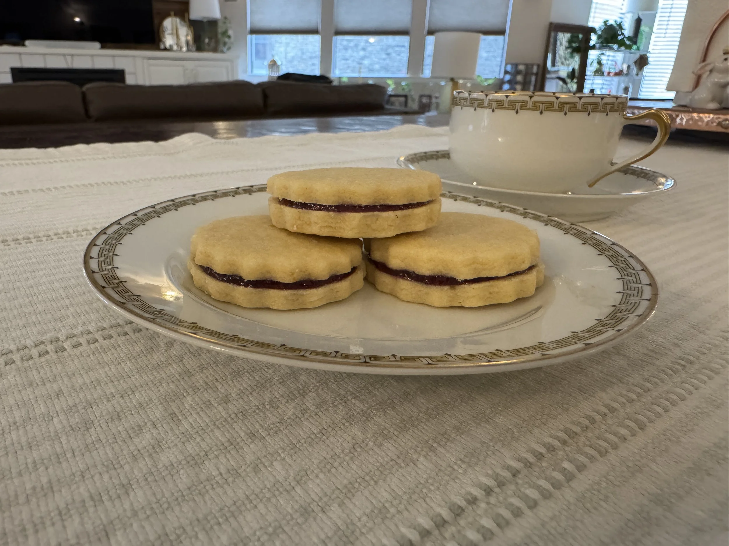 Spellbinding Raspberry Filled Lemon Shortbread