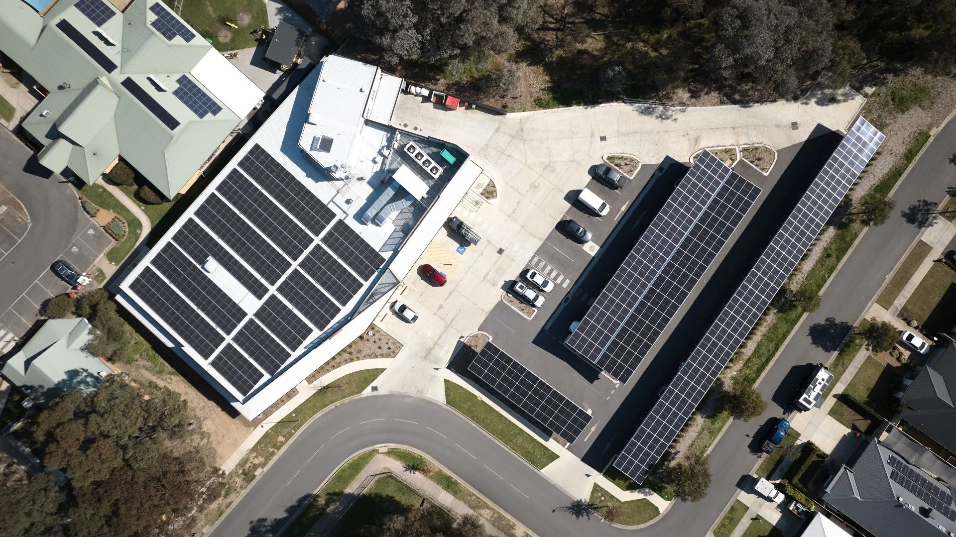 IGA Baranduda car park solar canopy