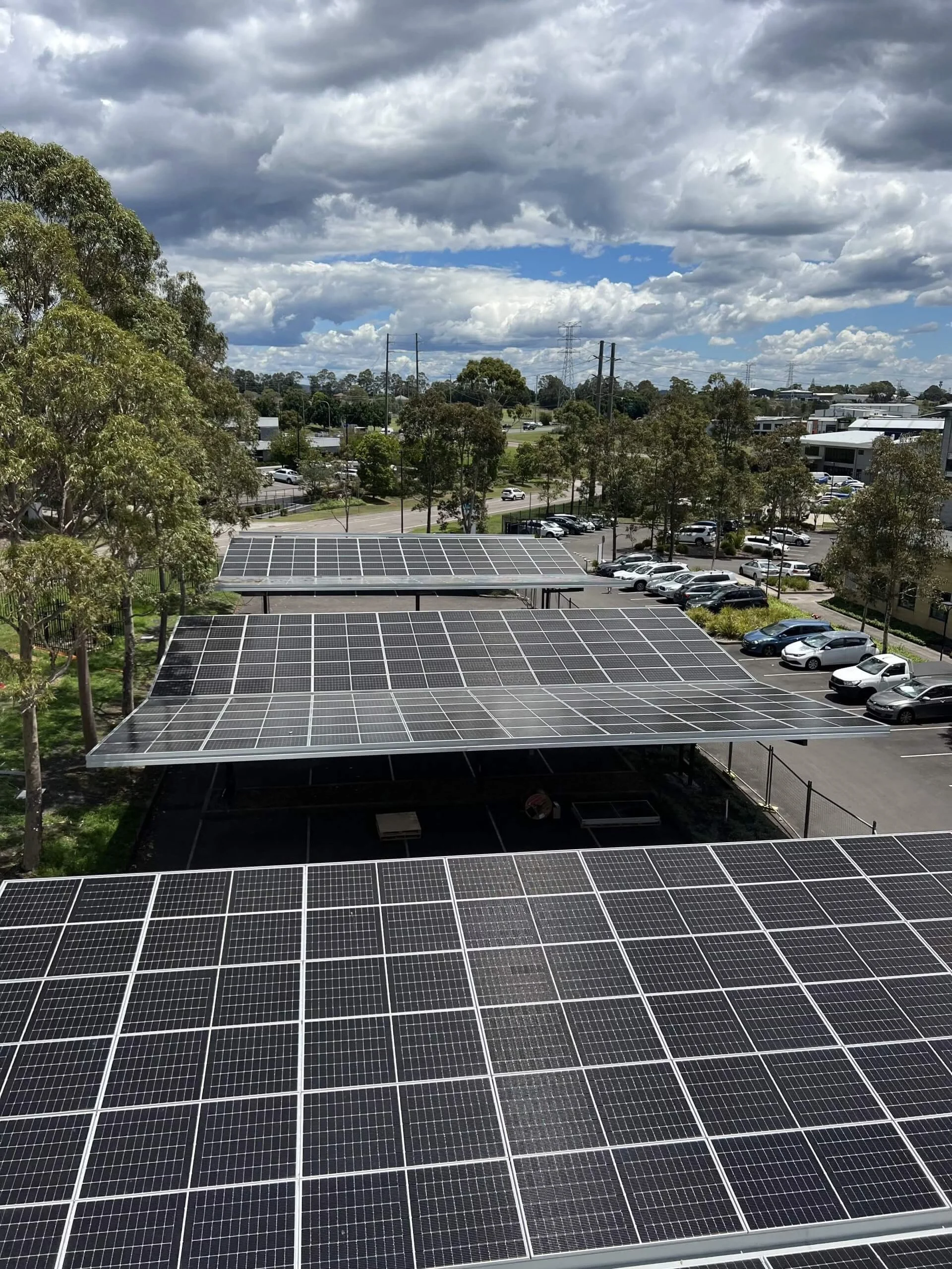 Mayfield Solar Carpark