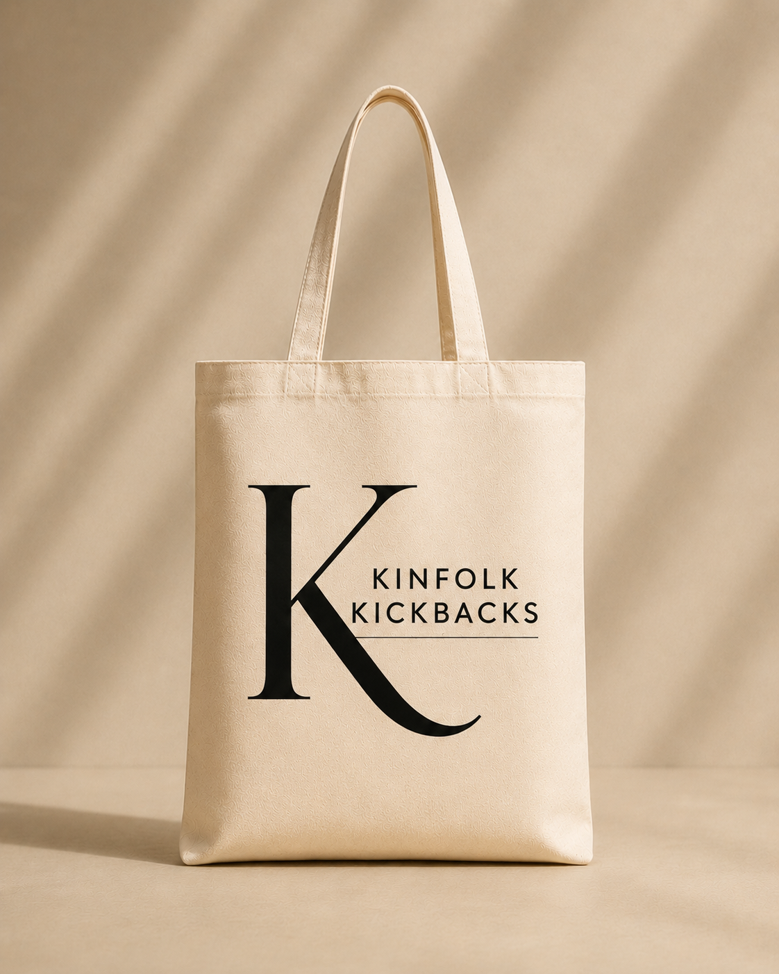 Kinfolk Kickback Tote Bag - Classic K.png